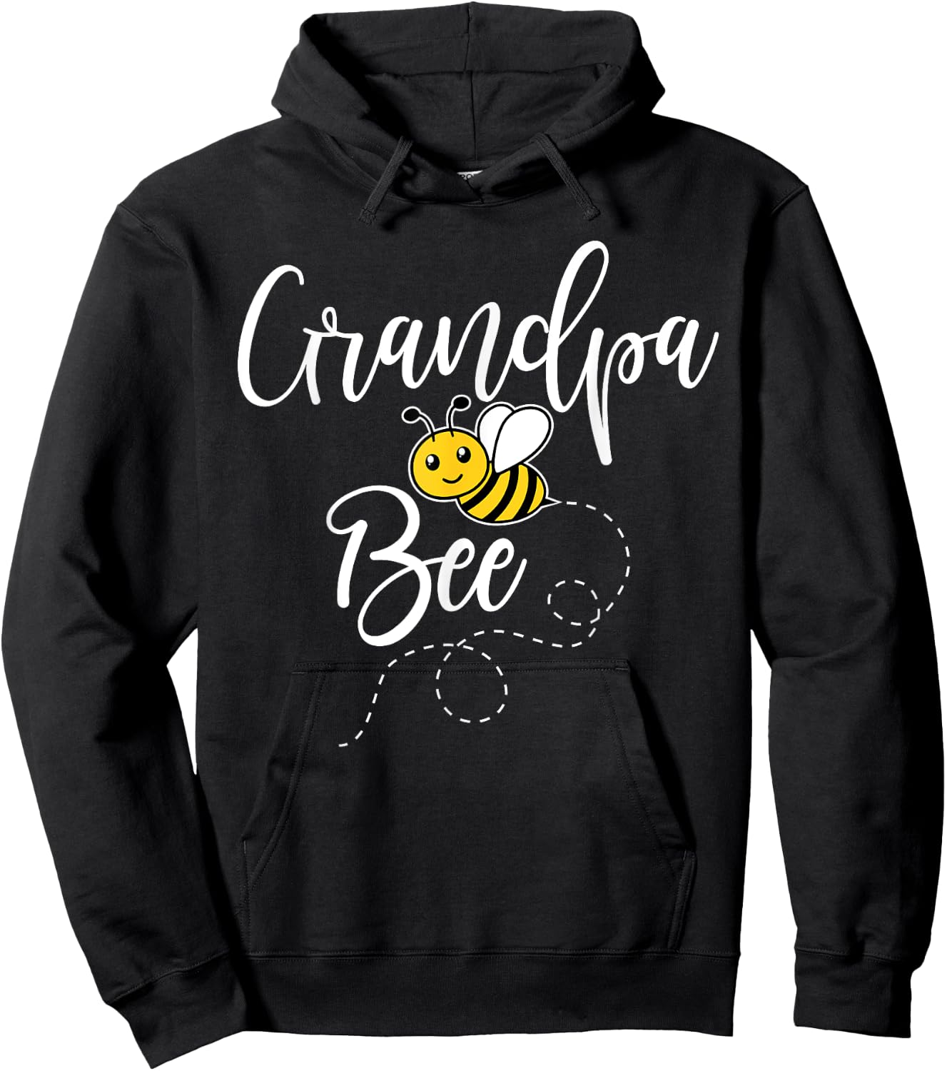Grandpa Of The Bee Day Girl Hive Family Matching Birthday Hoodie - Hoodie | Black