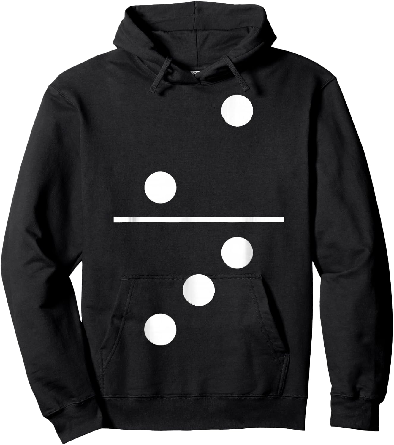 Funny Domino Stone 2 3 Group Costume Carnival Fancy Dress , black Hoodie - Hoodie | Black