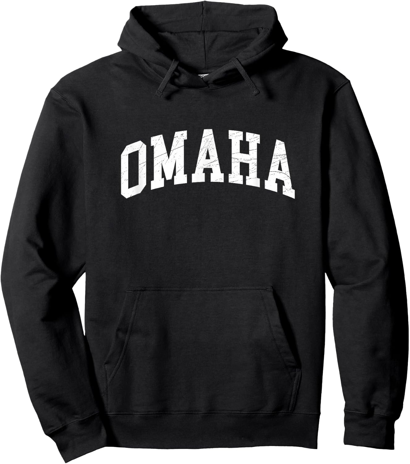 Omaha - Nebraska - Vintage / Worn Design - Classic Hoodie - Hoodie | Black