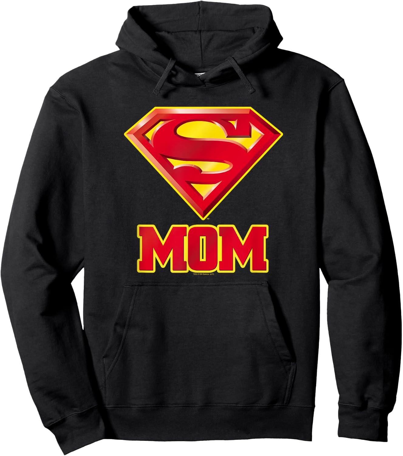 Superman Super Mom Hoodie - Hoodie | Black