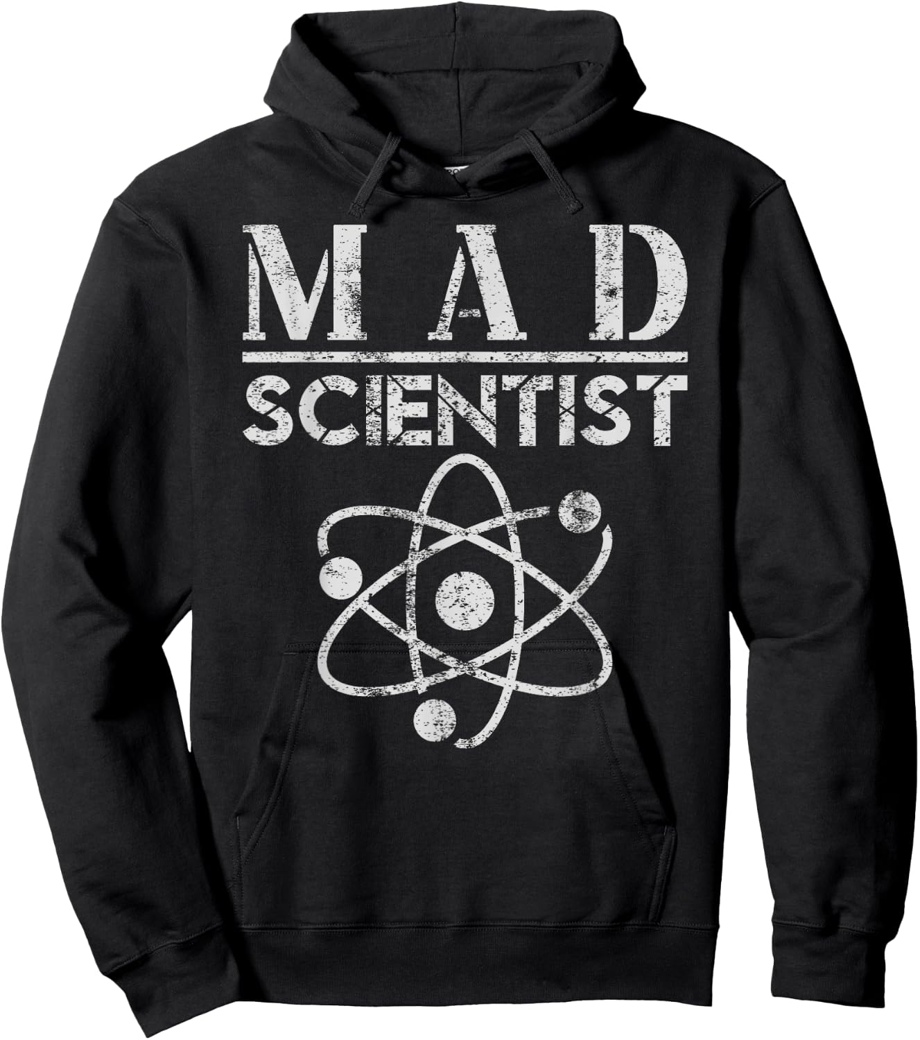 Mad Scientist Costume Lazy Halloween Costume Science Teacher Hoodie - Hoodie | Black