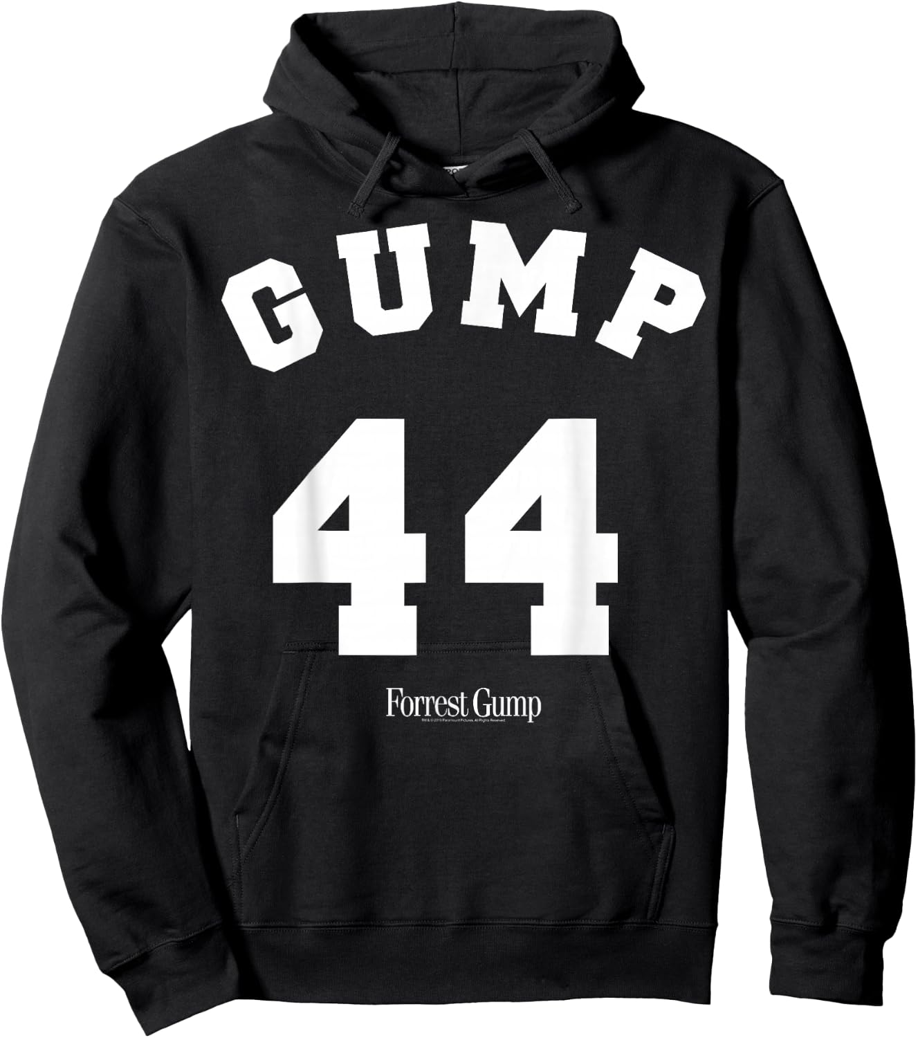 Forrest Gump 44 University Jersey Hoodie - Hoodie | Black