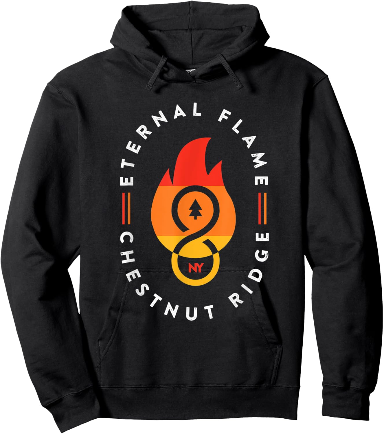 Eternal Flame Chestnut Ridge Shirt Hoodie - Hoodie | Black