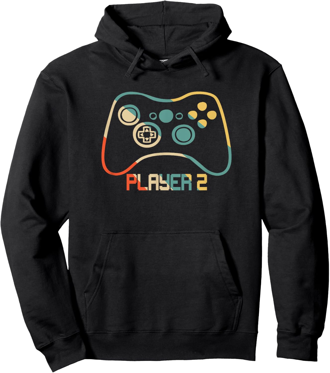 Matching Gamer for Dad, Mom & kids Player 1,2,3 Hoodie - Hoodie | Black