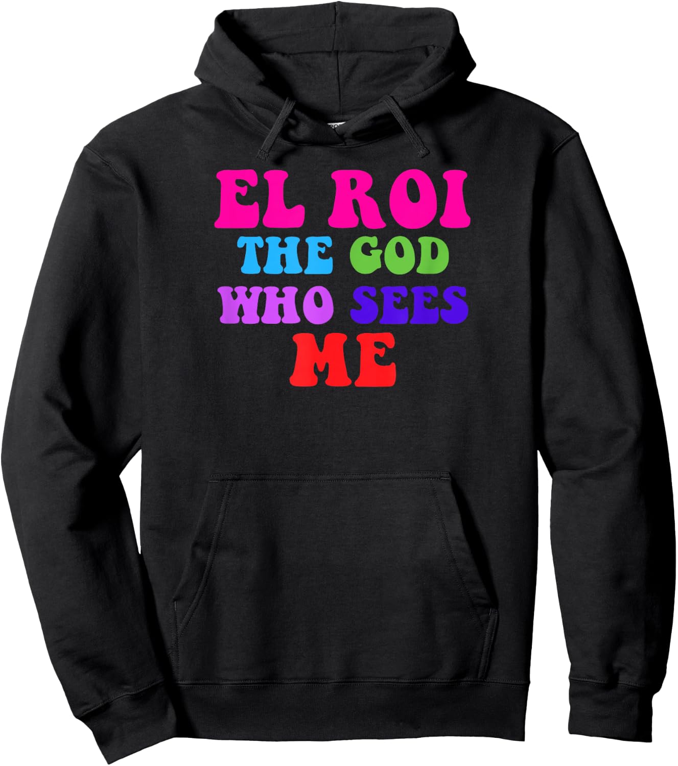 El Roi the God who Sees Me - NSPPD Morning prayer Hoodie - Hoodie | Black
