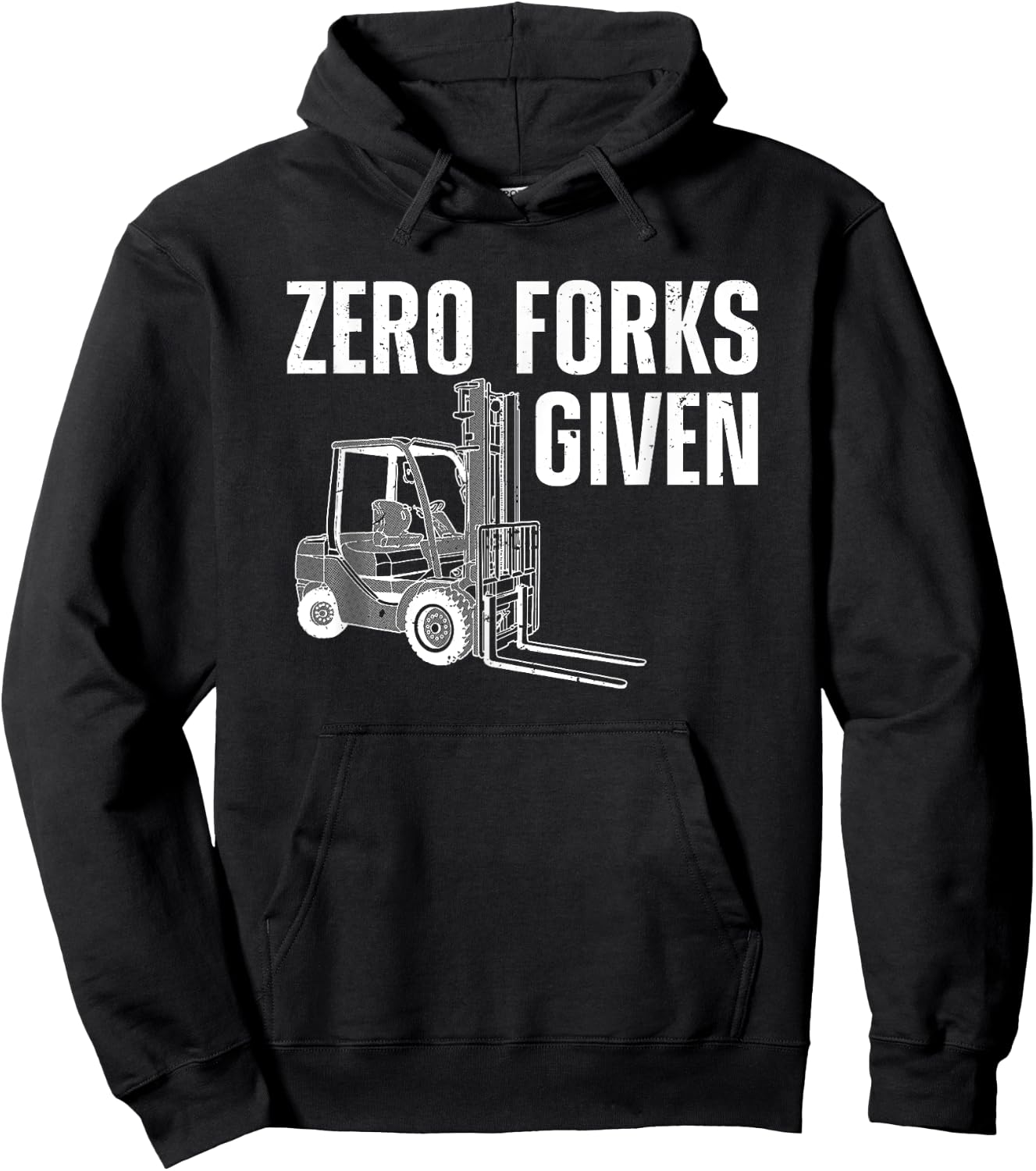 Funny Forklift Driver Art Women Forklift Operator Hoodie - Hoodie | Black