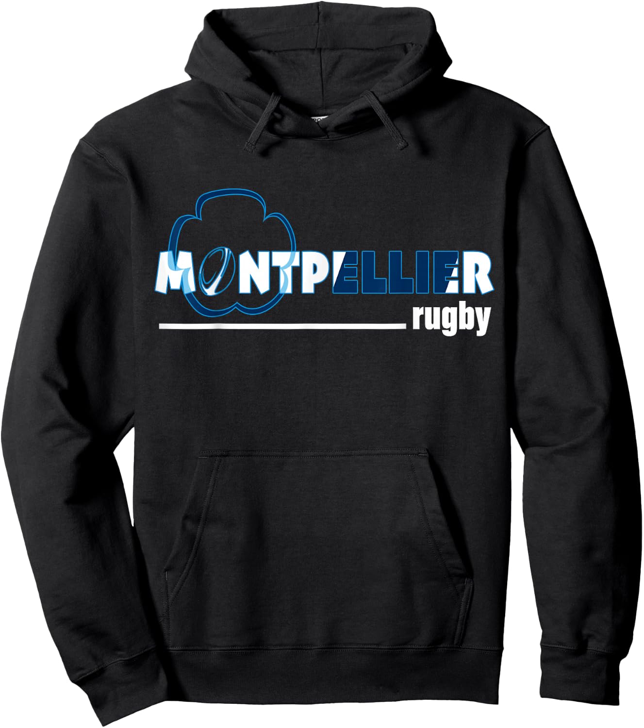 Rugby Montpellier Ciste Gift Supporter Man Woman Child , Black, S Hoodie - Hoodie | Black