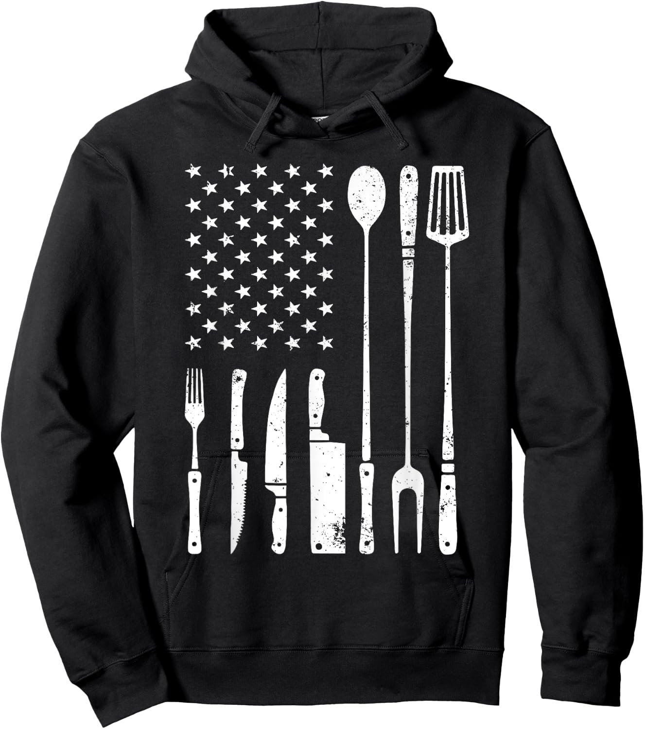 Cool BBQ Grilling Design Women Barbecue Meat Smoker Hoodie - Hoodie | Black
