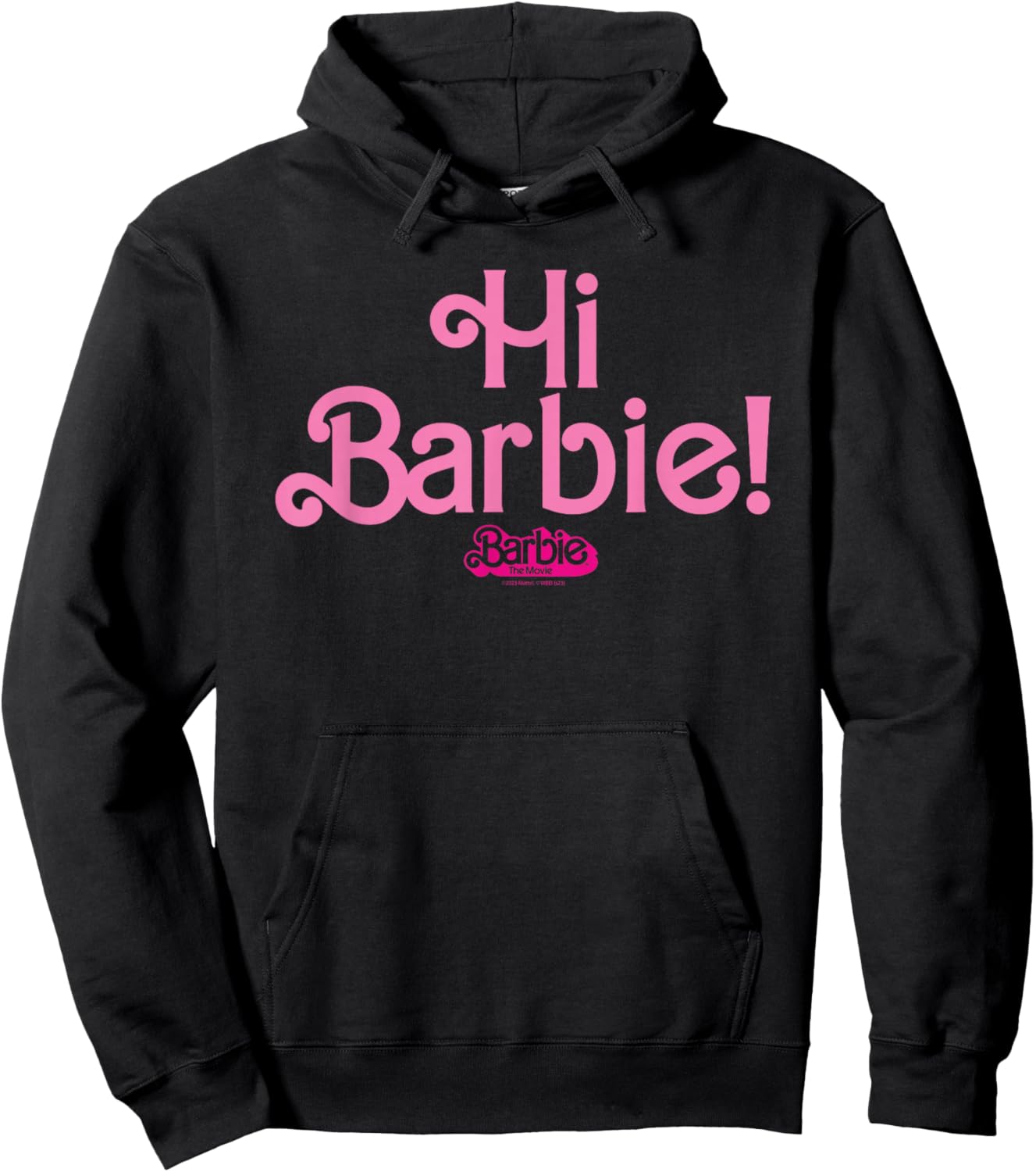 Barbie The Movie - Hello Barbie! , black Hoodie - Hoodie | Black