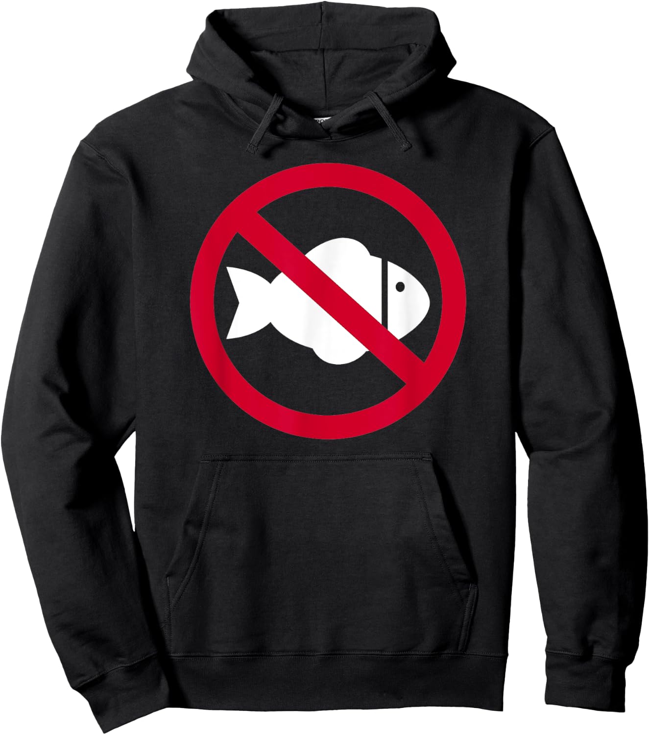 No fish Hoodie - Hoodie | Black