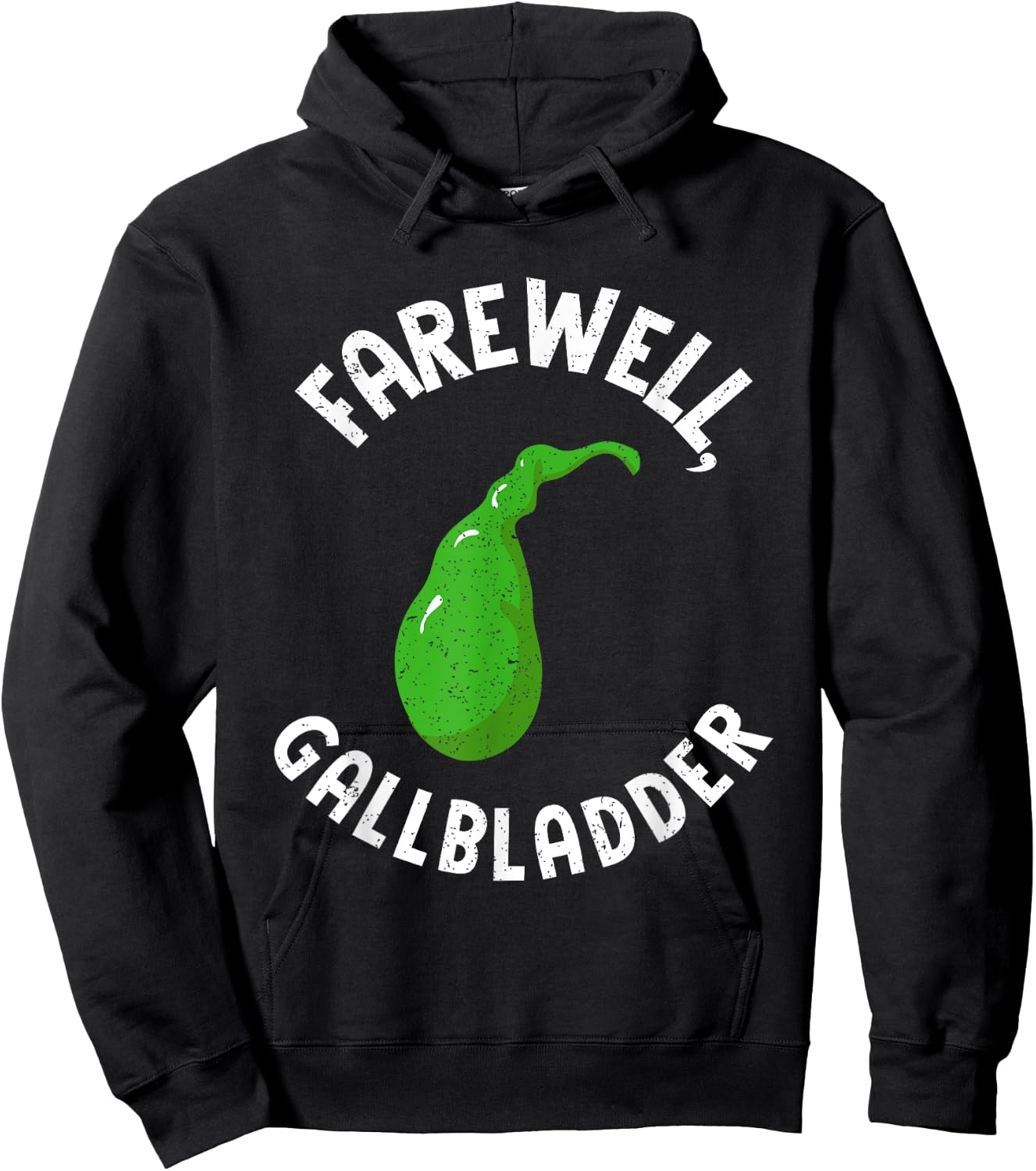 Farewell Gallbladder Gallstone Removal Gall Bladder Surgery Hoodie - Hoodie | Black