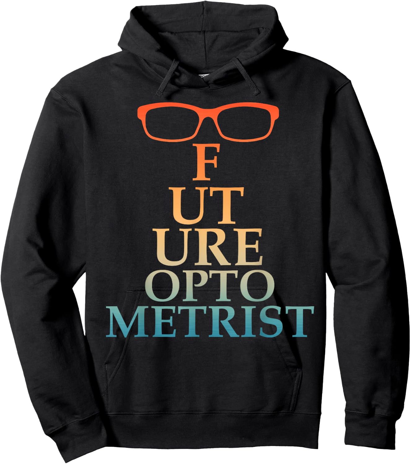 Funny Optometrist Design Women Optometry Optometrist Hoodie - Hoodie | Black