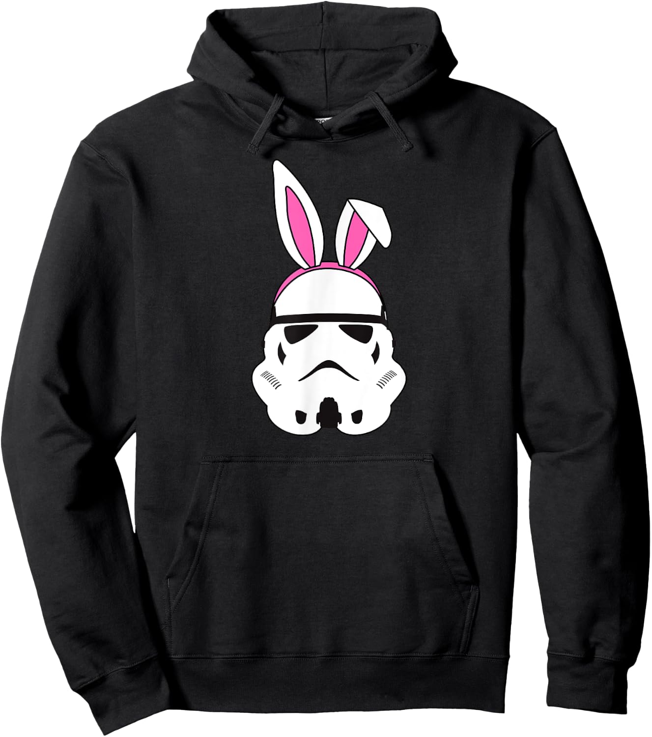 Amazon Essentials Star Wars Stormtrooper Spring Easter Bunny Ears Hoodie - Hoodie | Black