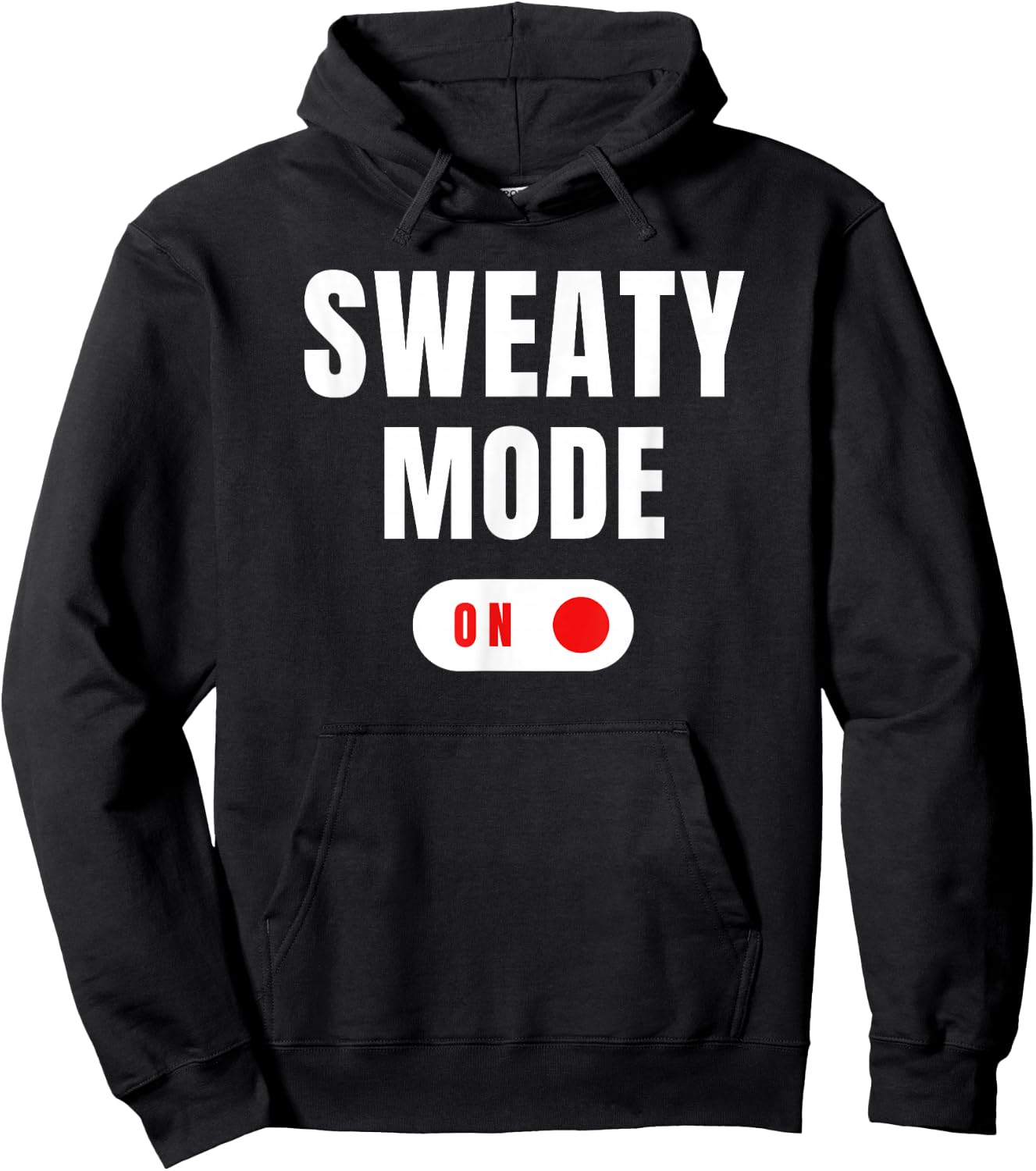 Sweaty Mode ON Funny Try Hard GOAT Skills Gamer Present Hoodie - Hoodie | Black