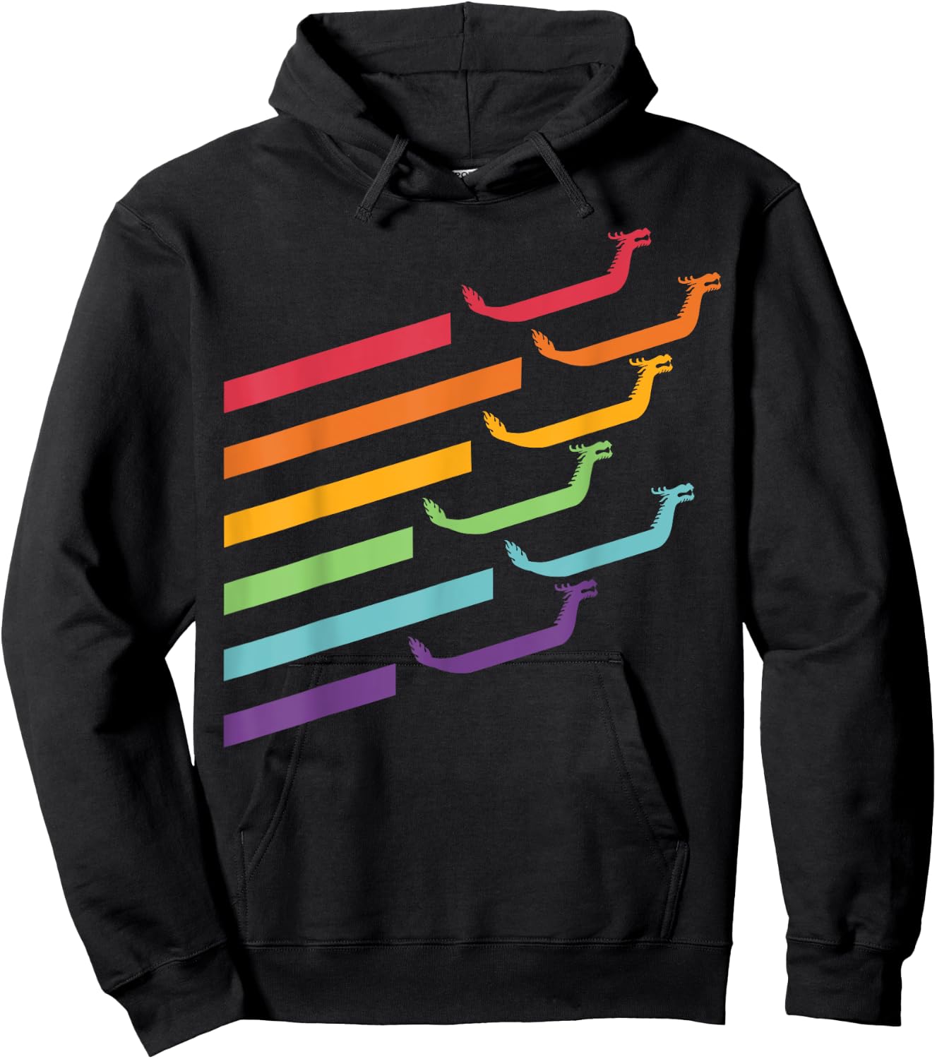Dragon Boat Racing Hoodie - Hoodie | Black