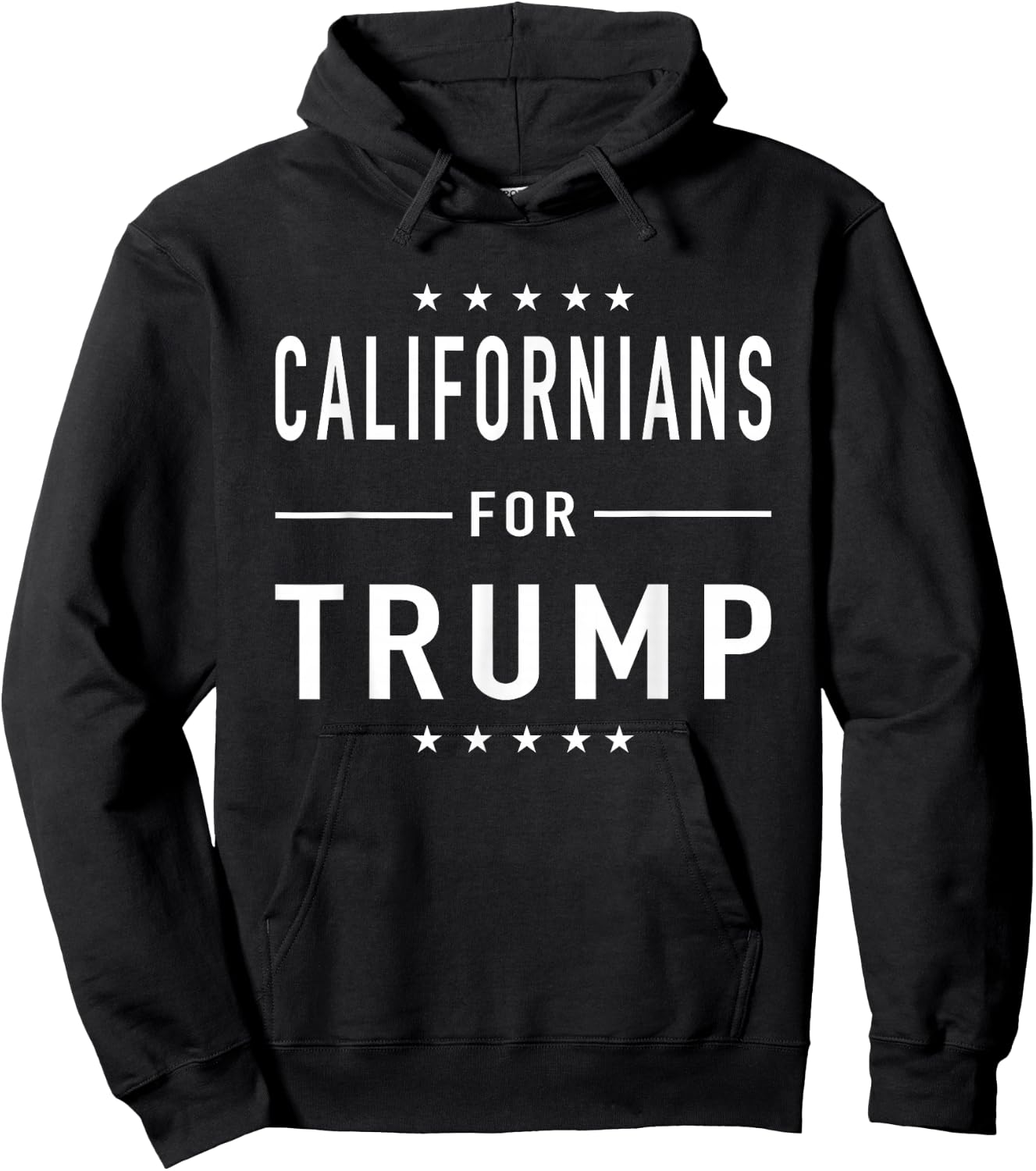 Californians For Trump Shirt Pro Trump Campaign Election Hoodie - Hoodie | Black