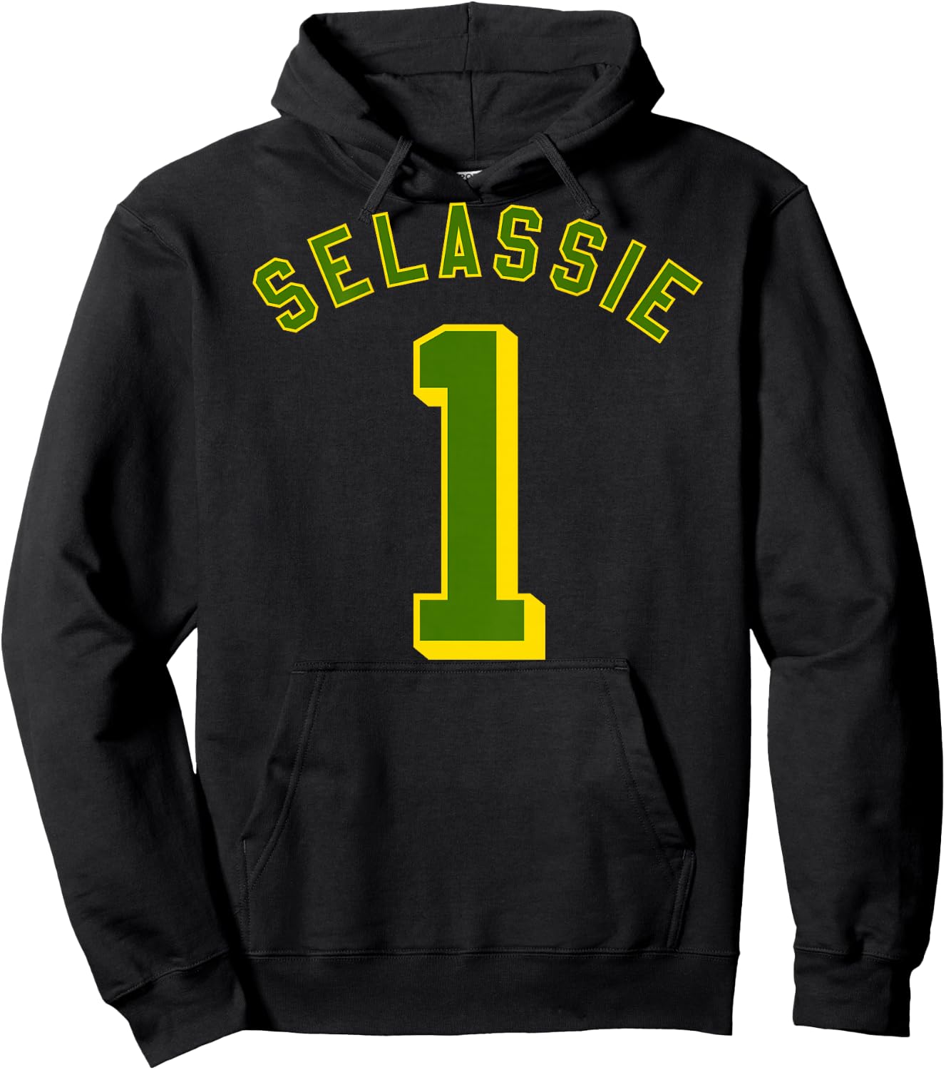Haile Selassie 1 Jah Ras Tafari Roots Reggae Rasta , Red, S Hoodie - Hoodie | Black
