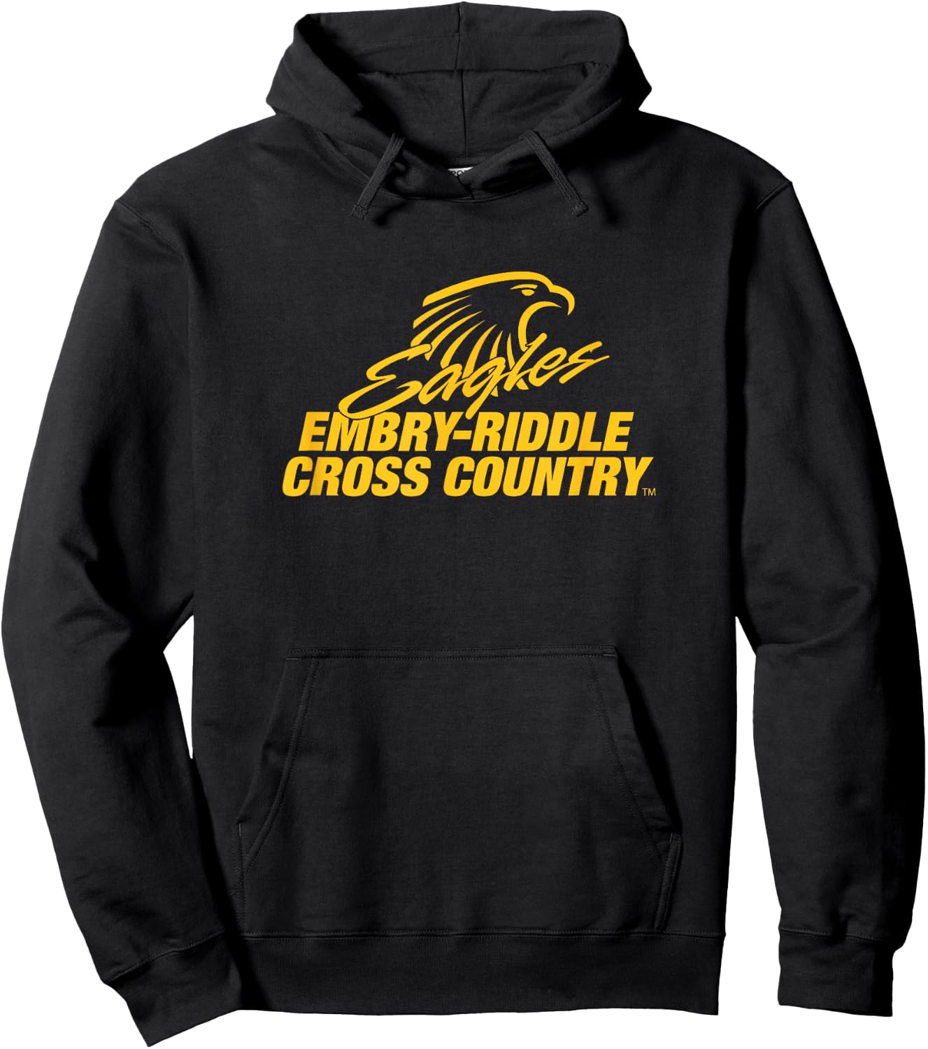 Embry-Riddle Aeronautical Eagles Cross Country Sports Fan Hoodie - Hoodie | Black