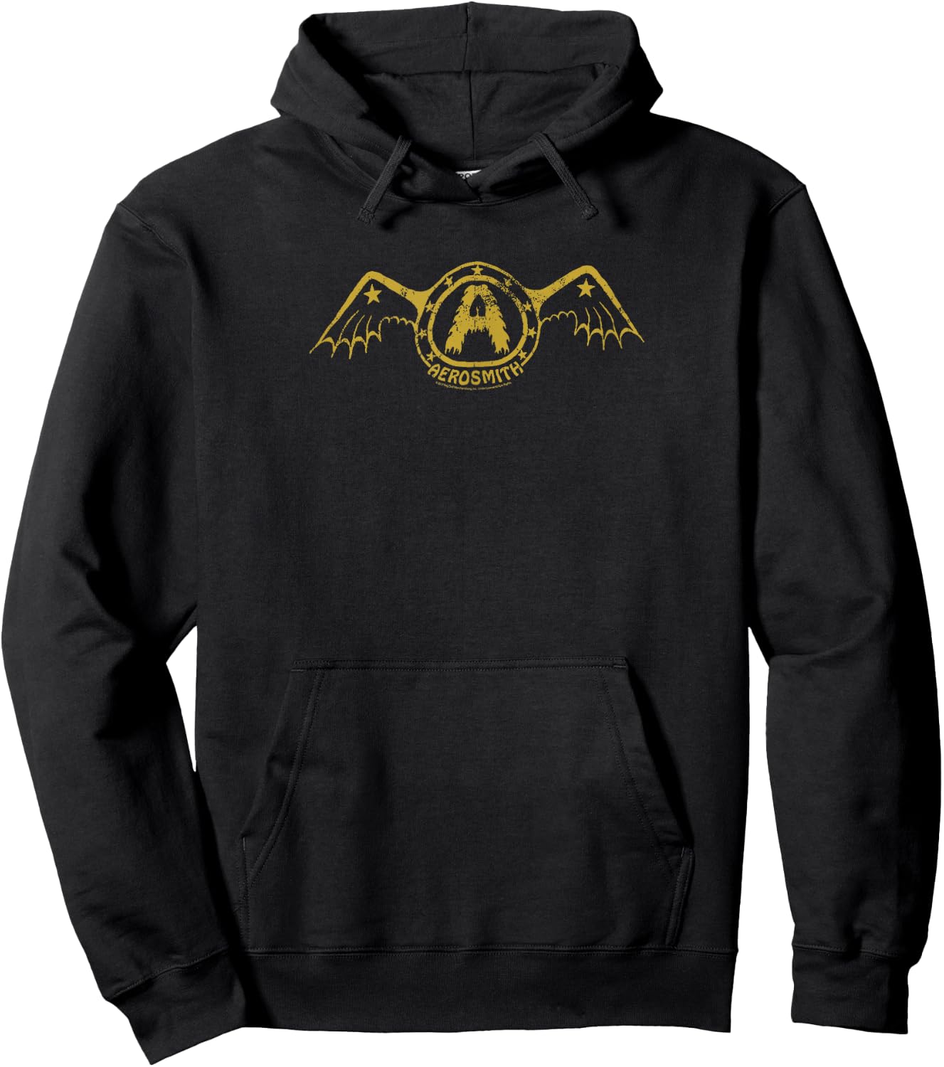 Aerosmith - Golden Wings Hoodie - Hoodie | Black