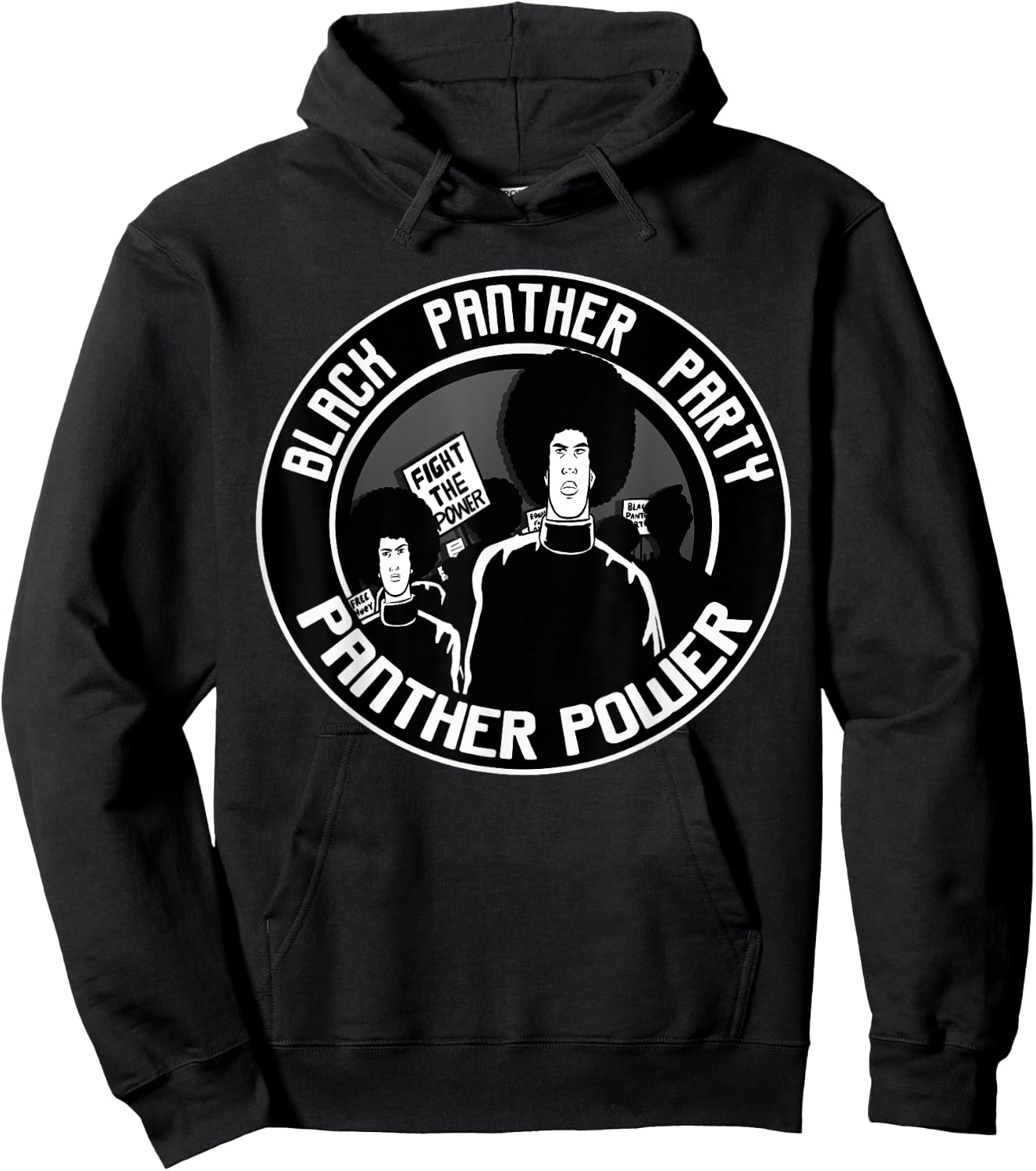 Black Power Panther Party Civil Rights Supporter 1966 Hoodie - Hoodie | Black