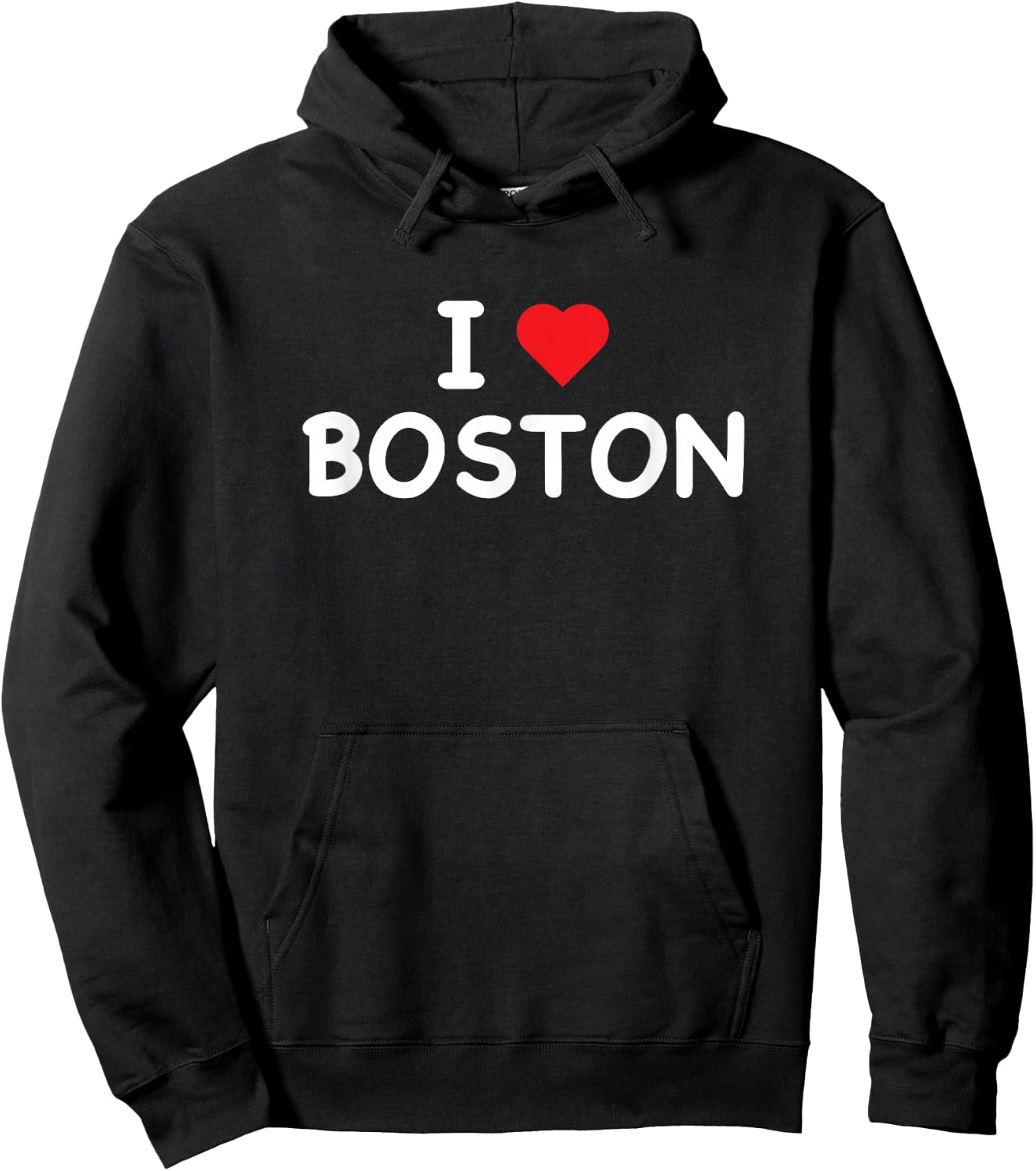 Boston - I Love Boston - Massachusetts - MA - Classic Hoodie - Hoodie | Black