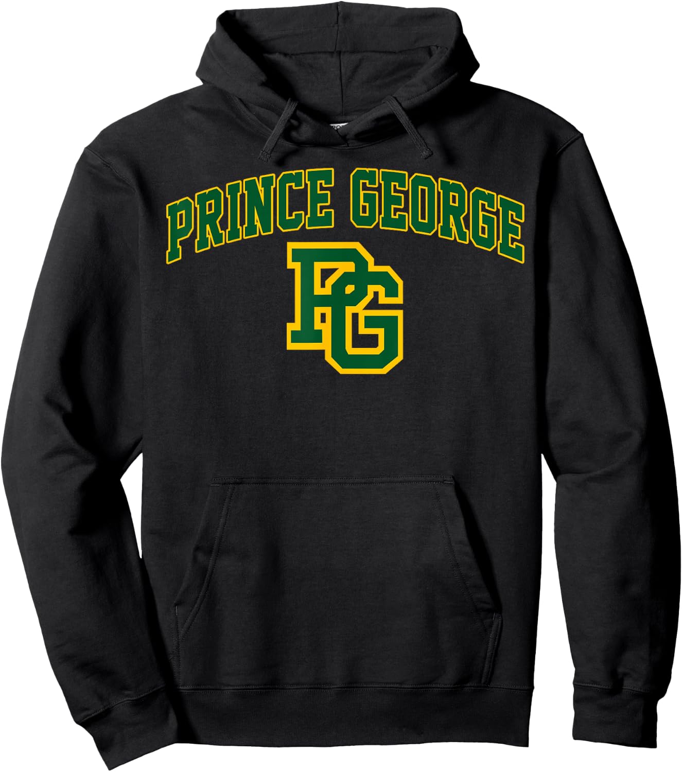 Prince George High School Arch Vintage Design Women Hoodie - Hoodie | Black