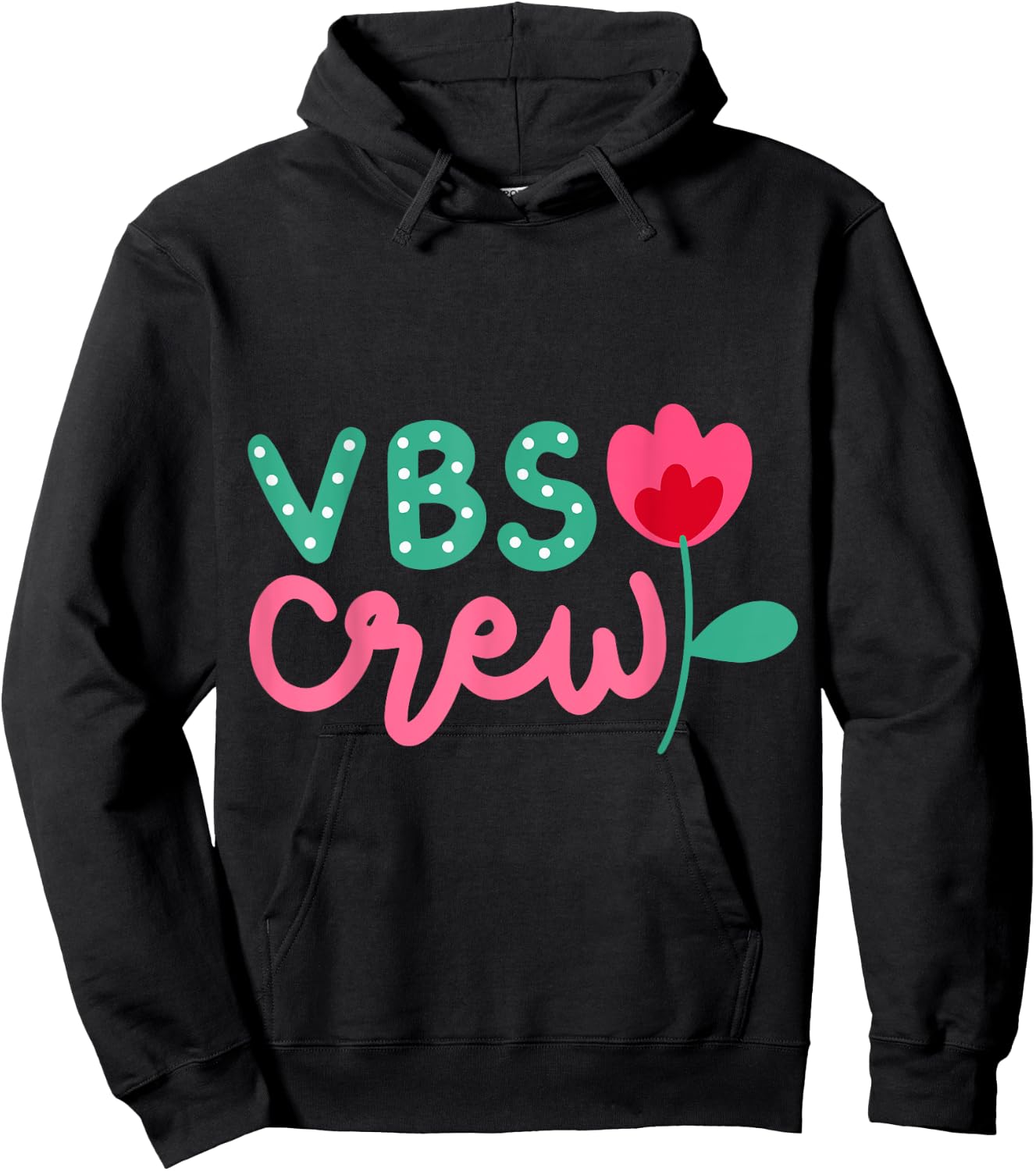 VBS Crew Faith-Based Gathering Sunday School Teacher Women Hoodie - Hoodie | Black