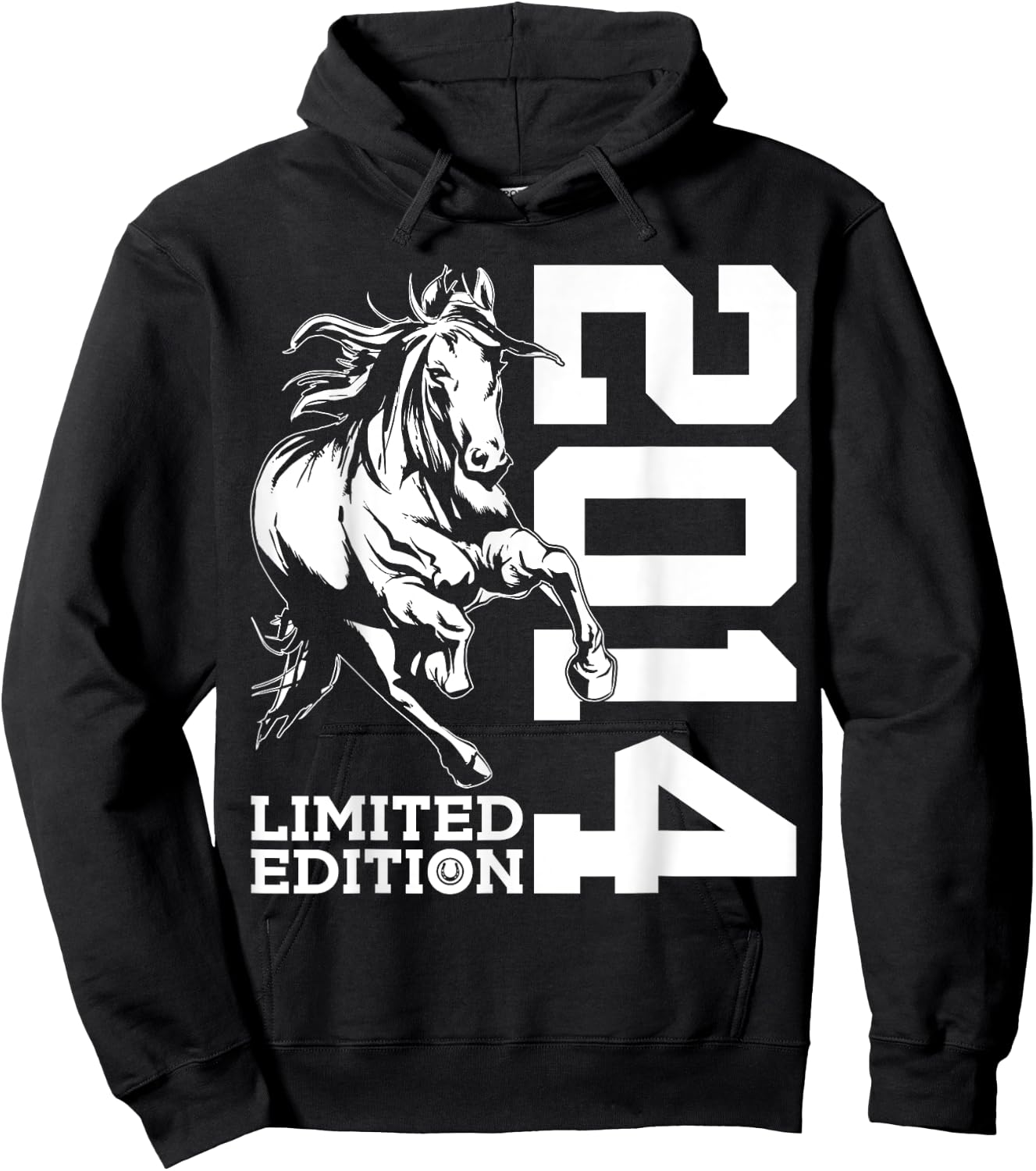 Riding 11th Birthday Horse Limited Edition 2014 Rider Hoodie - Hoodie | Black