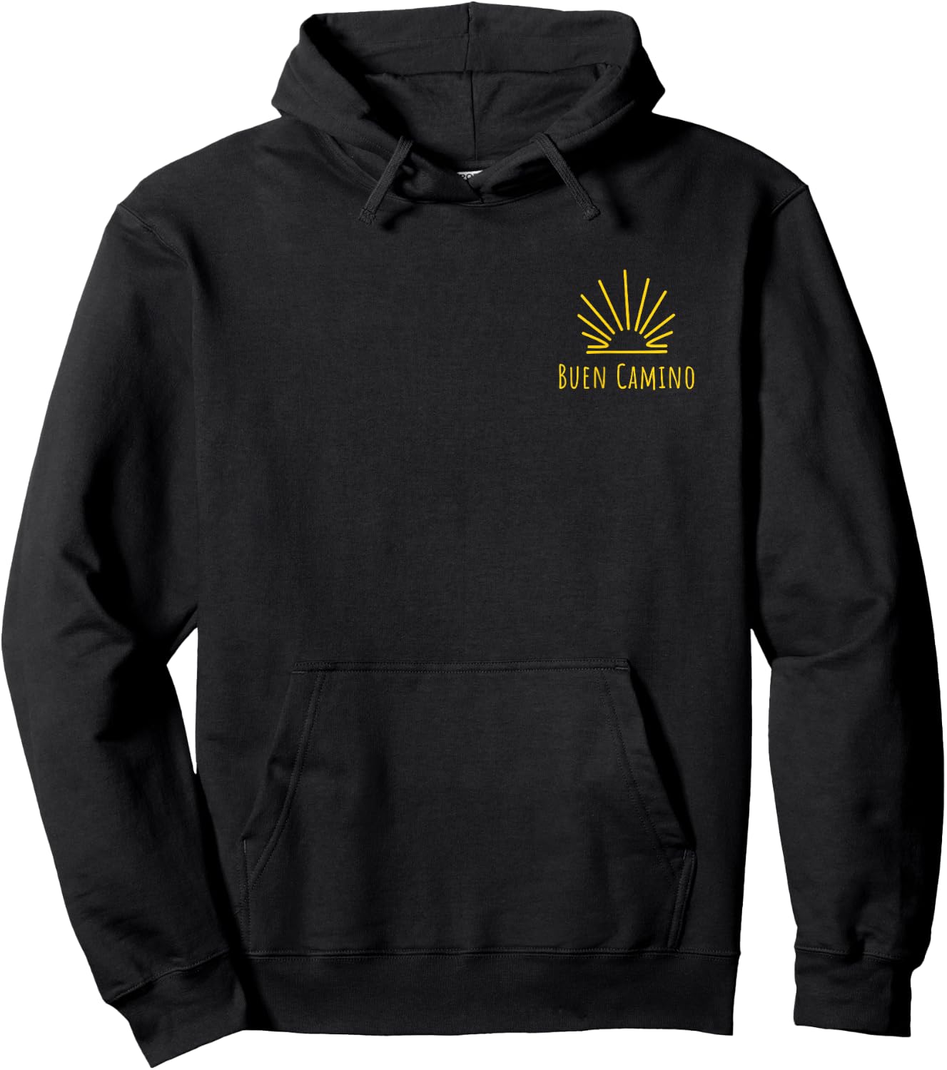 el Buen Camino de Santiago de Compostela Clothes and articles , Black, S Hoodie - Hoodie | Black