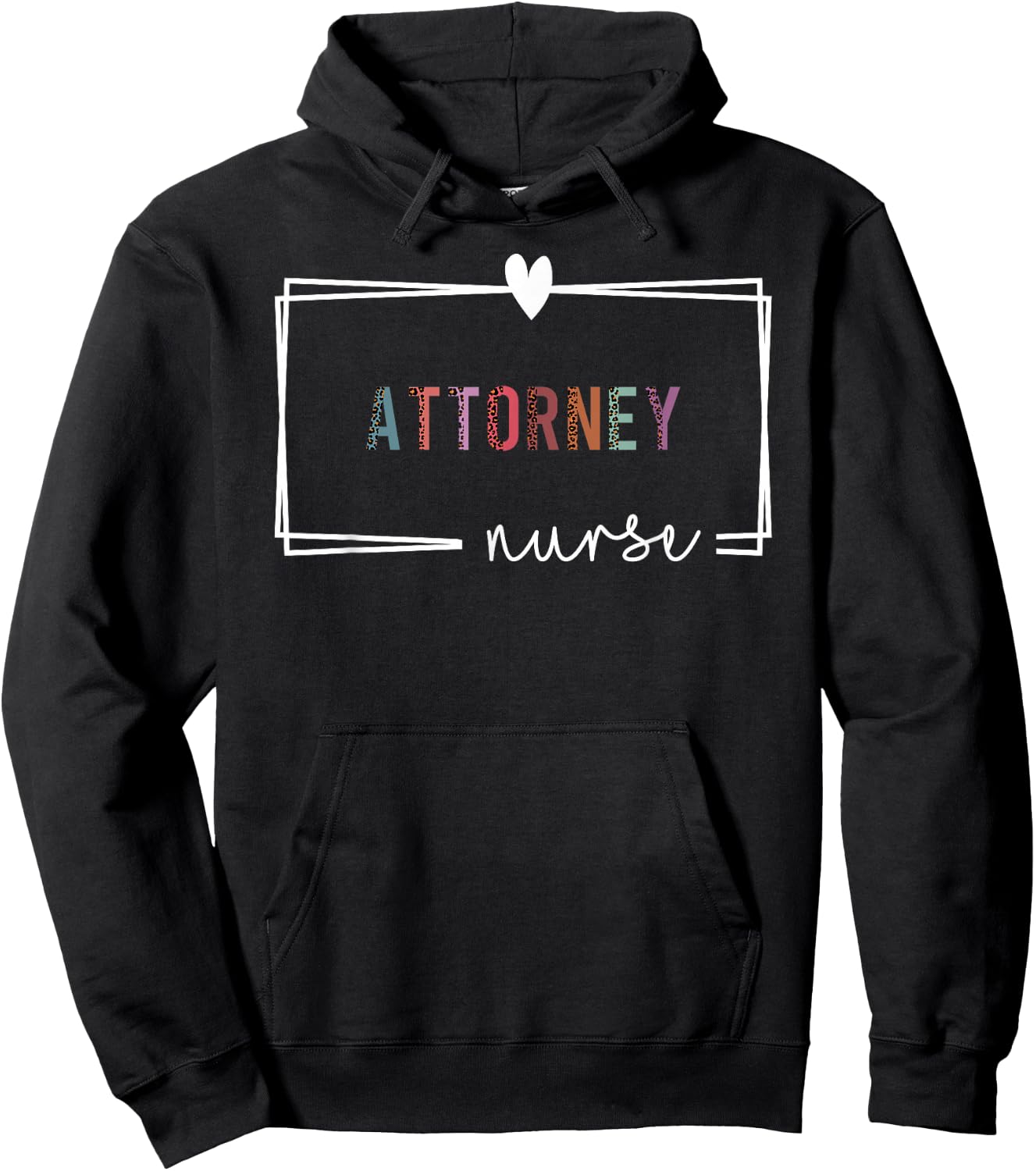 Attorney Nurse Nurse Attorney Nurses Day Hoodie - Hoodie | Black