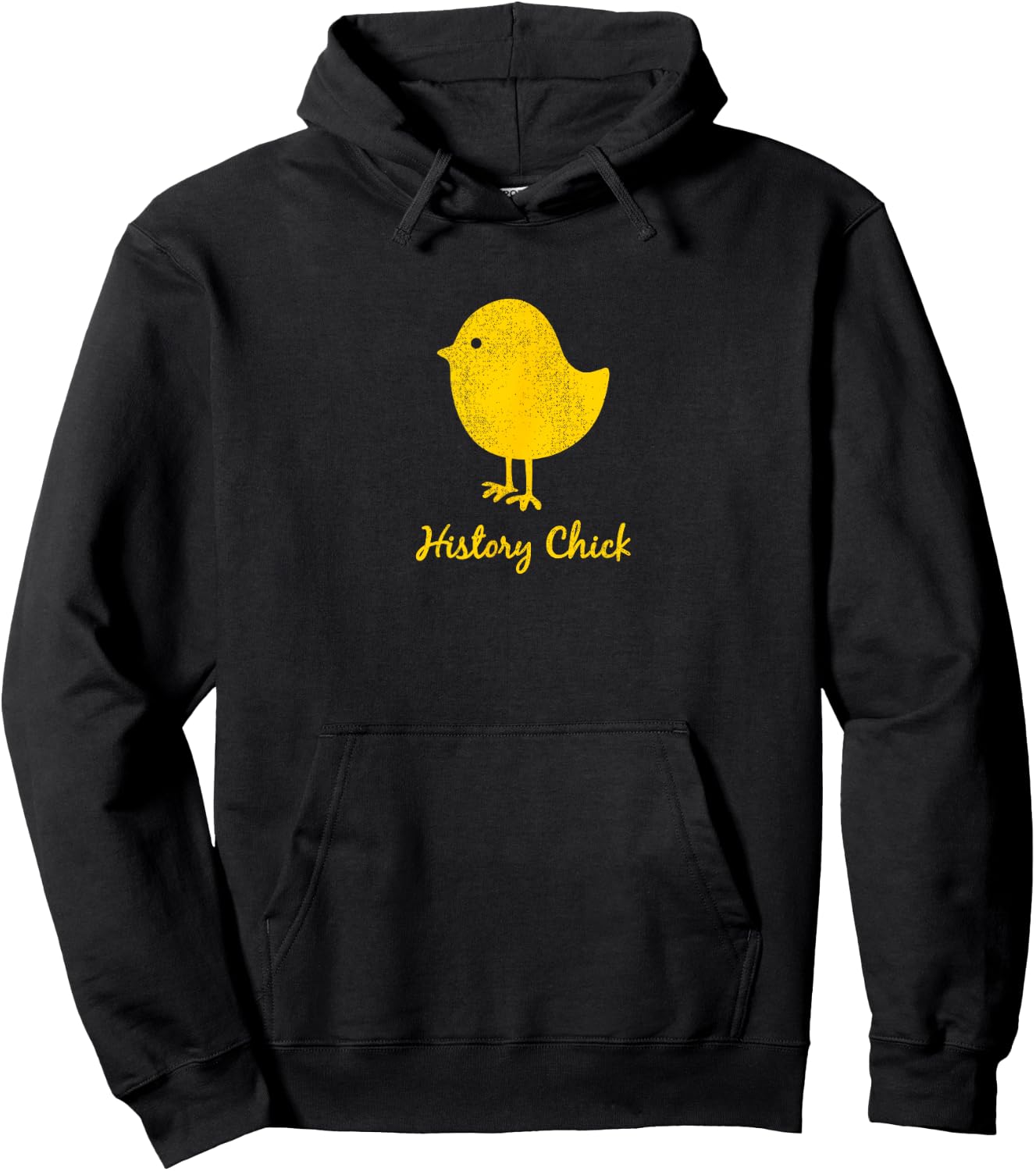 History Chick - Graphic Novelty Hoodie - Hoodie | Black