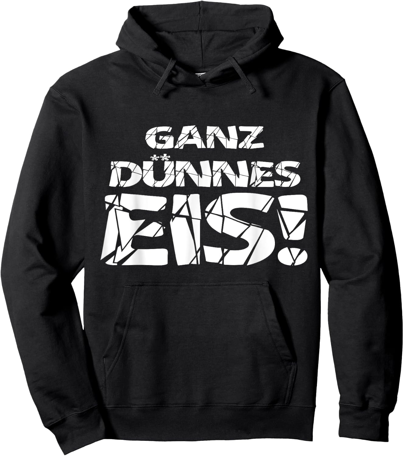 Ganz dünnes Eis Hoodie - Hoodie | Black