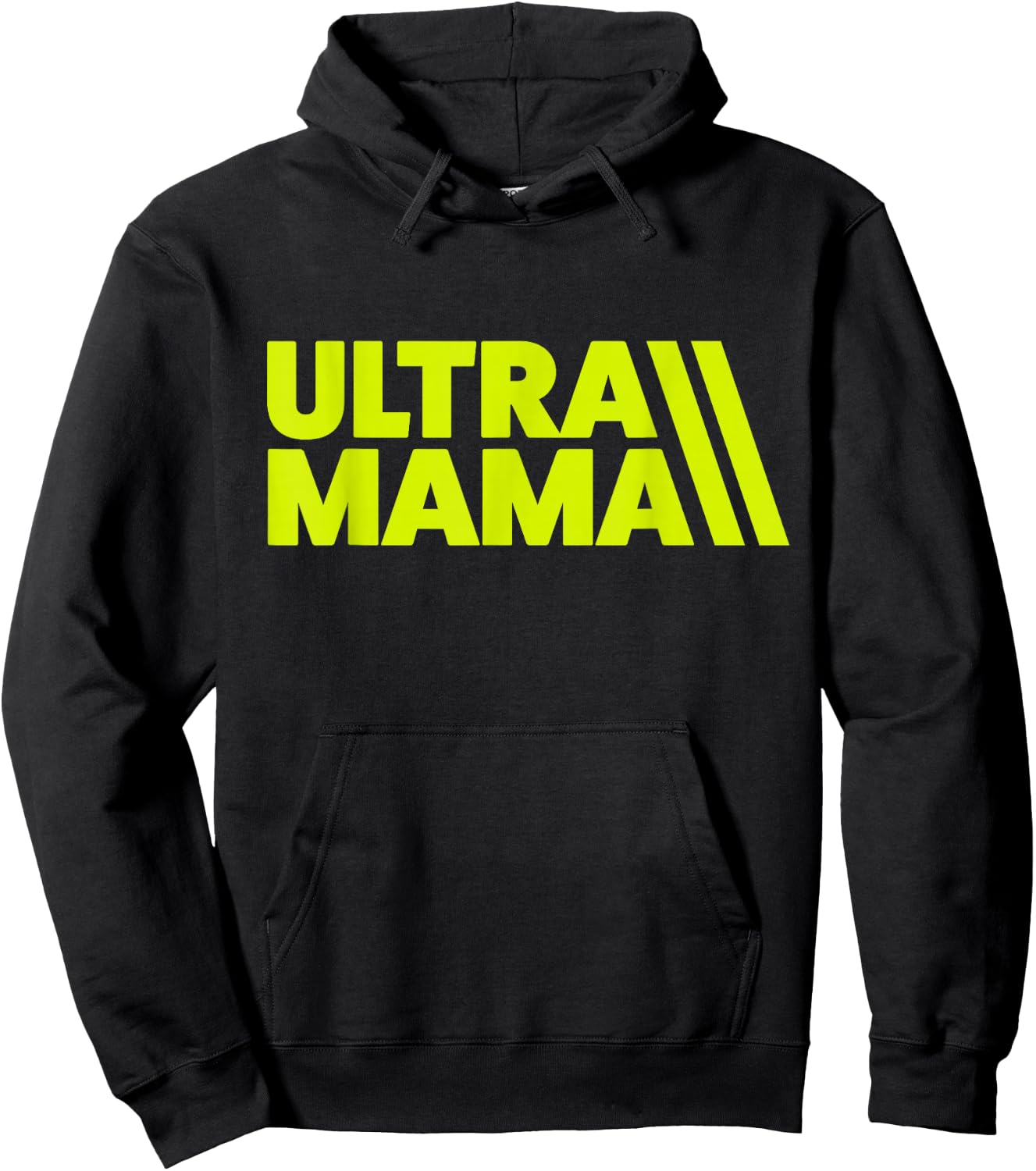 Ultra Mama Trail Running Mom Ultramarathon Mom Hoodie - Hoodie | Black