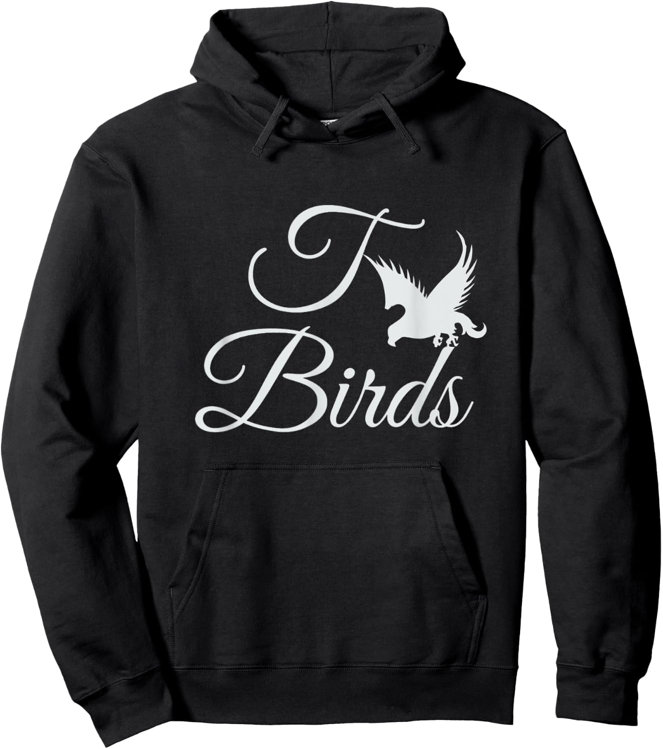 T birds / T BIRD funny design Hoodie - Hoodie | Black