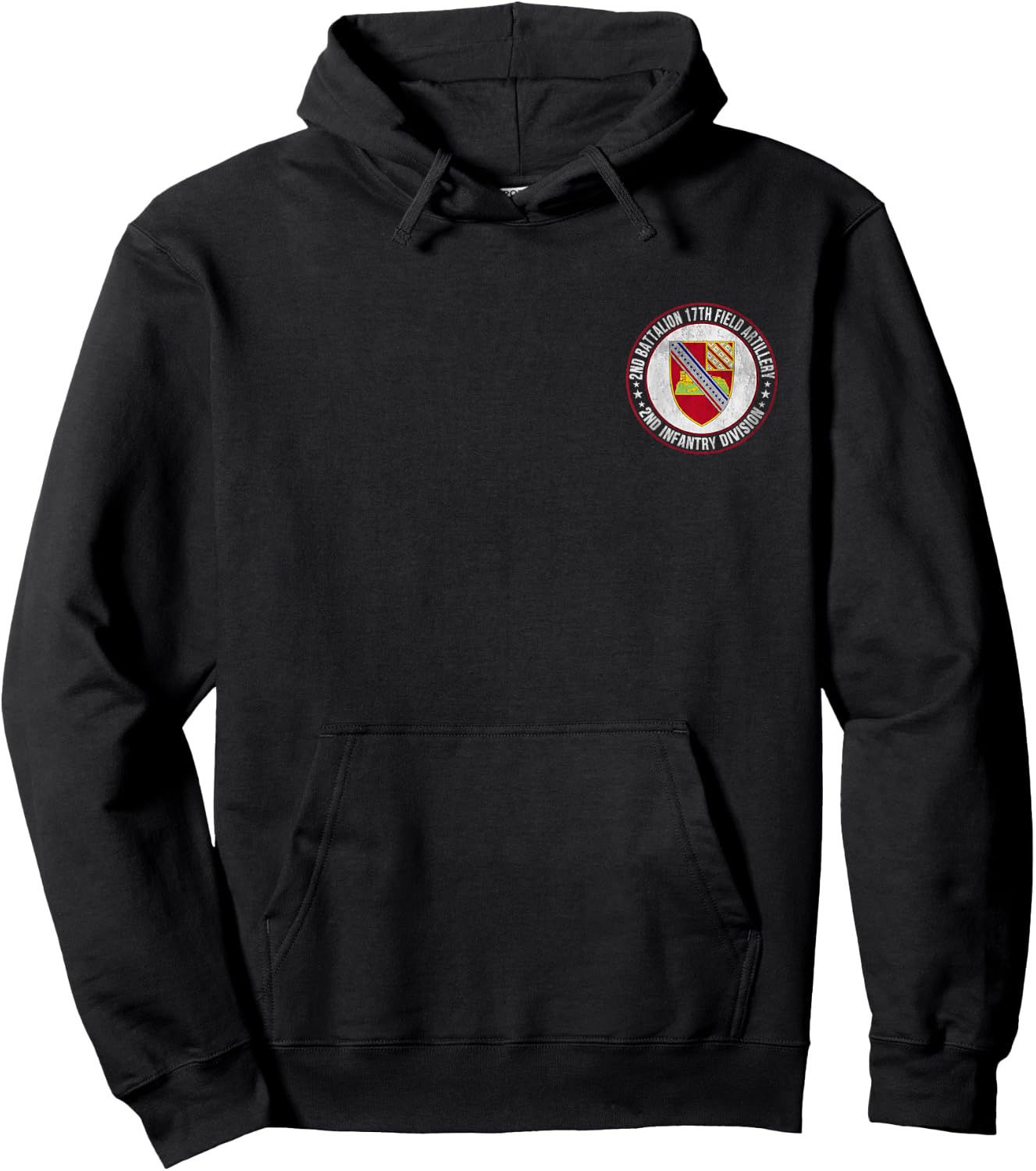 2nd Battalion 17th Field Artillery 2nd Infantry Division Hoodie - Hoodie | Black