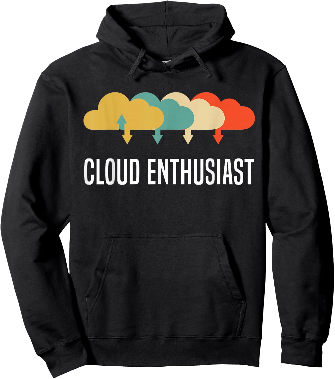 Devops Engineer Cloud Computing Cloud Enthusiast Hoodie - Hoodie | Black