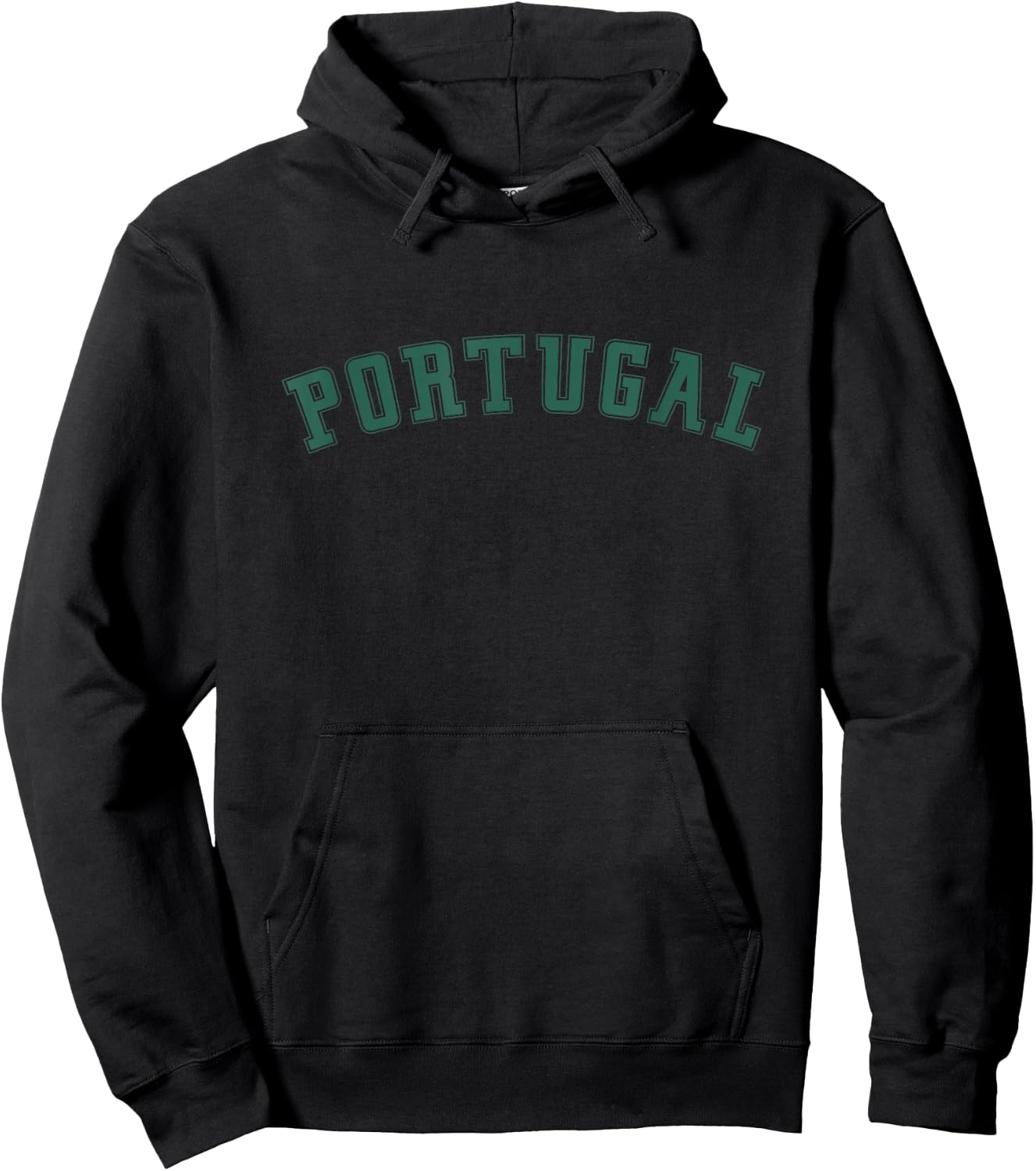T-Shirt Hoodie - Hoodie | Black
