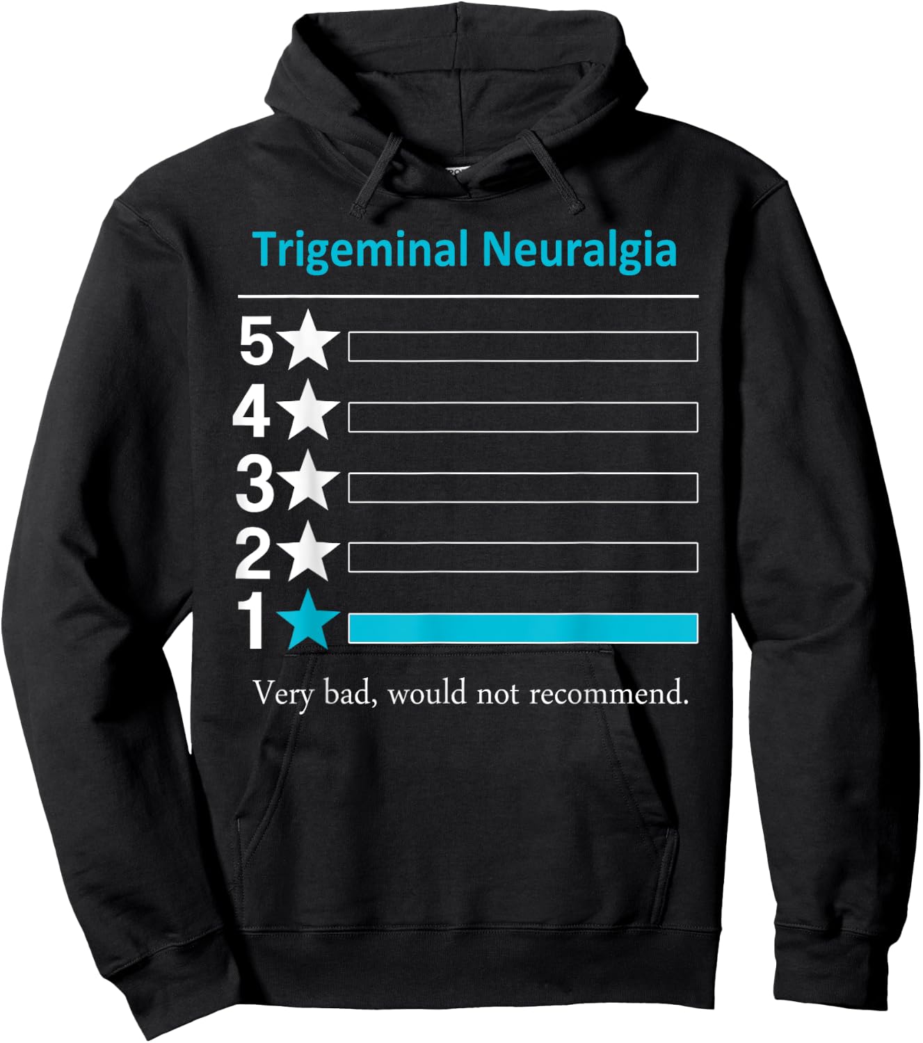 Trigeminal Neuralgia Very bad, would not recommend. Hoodie - Hoodie | Black