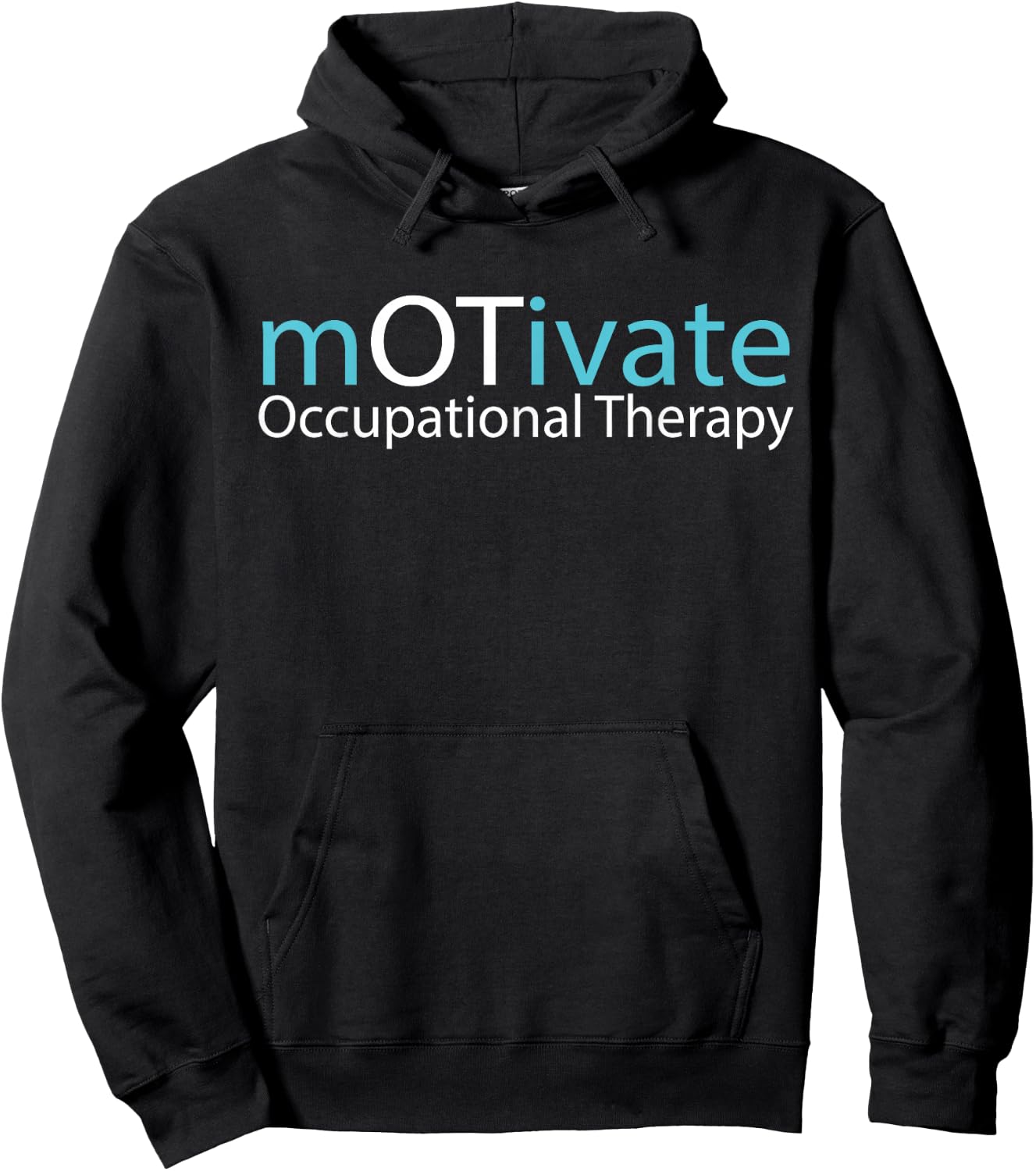 mOTivate Occupational Therapy Gift Therapist Gifts Hoodie - Hoodie | Black