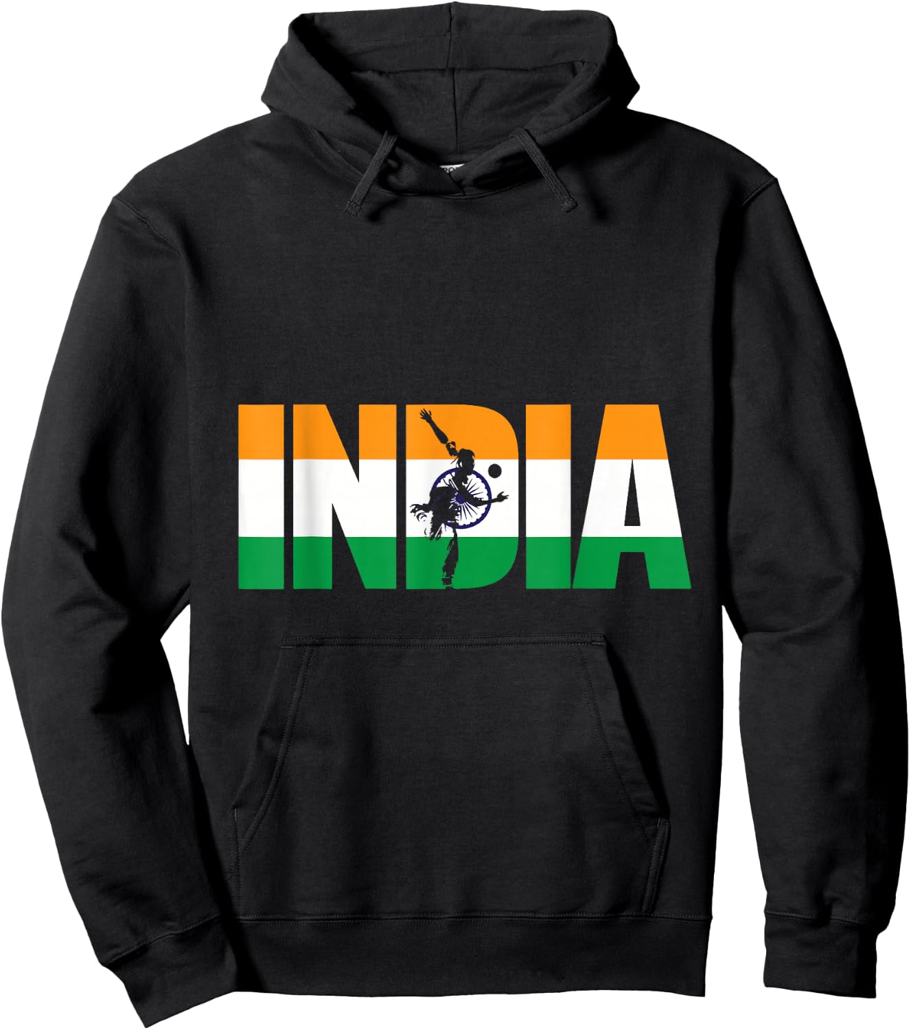 India Cricket Supporters Shirt Jersey | Indian Cricket Fans Hoodie - Hoodie | Black