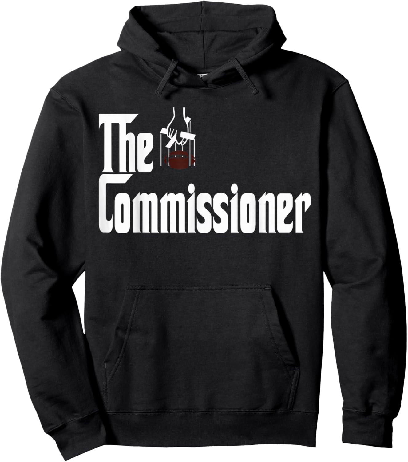 Fantasy Football Commissioner Draft Party Commish FFL Hoodie - Hoodie | Black
