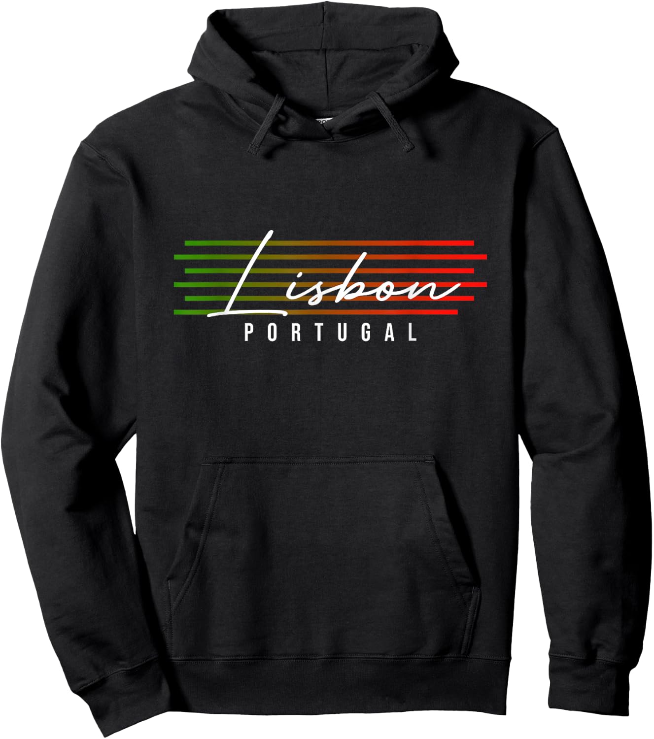 Lisbon Portugal Souvenir Hoodie - Hoodie | Black