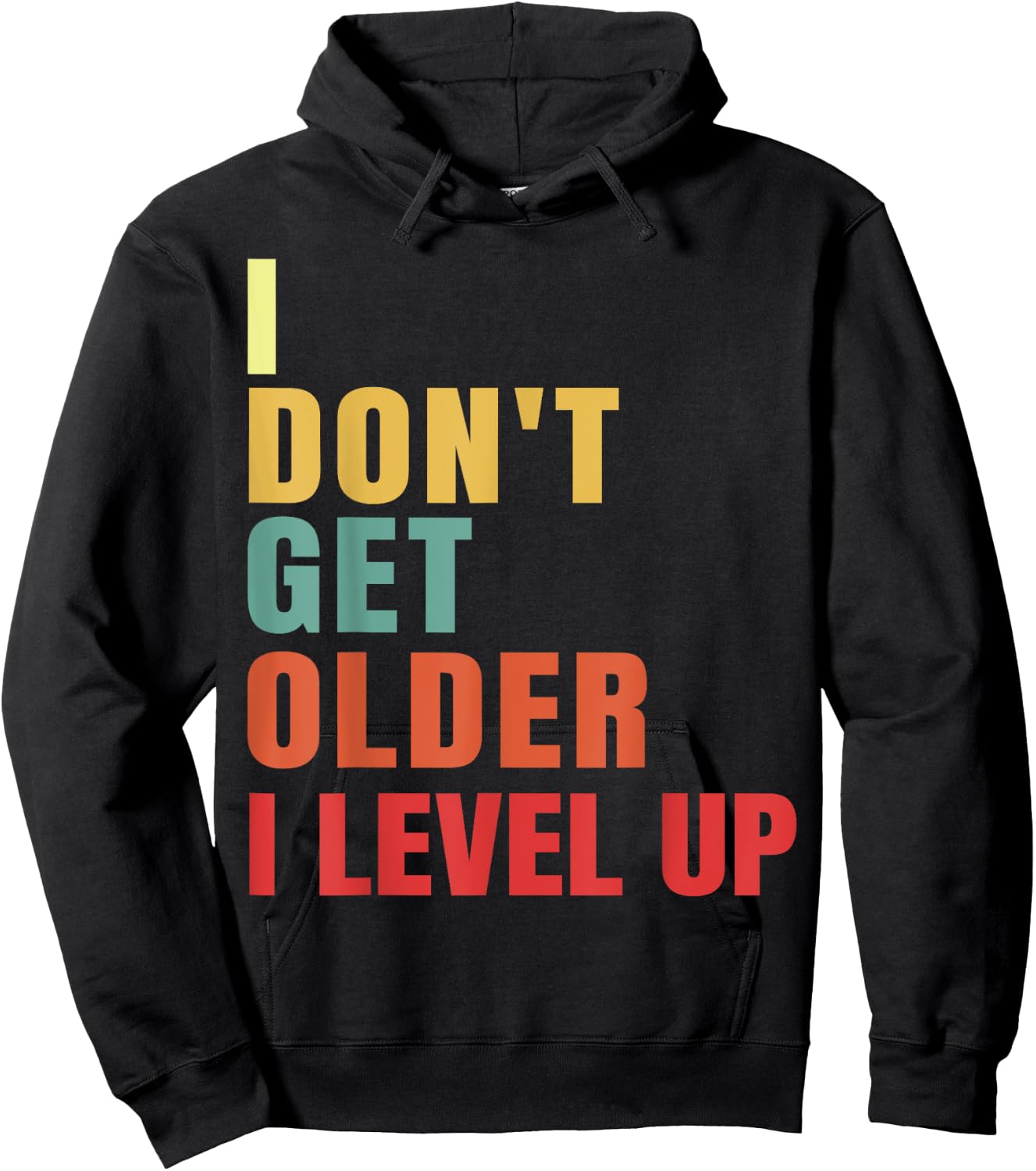 Lustiges Gamer Geschenk, I Didn't Get Older I Level Up, Wow Gamer Hoodie - Hoodie | Black