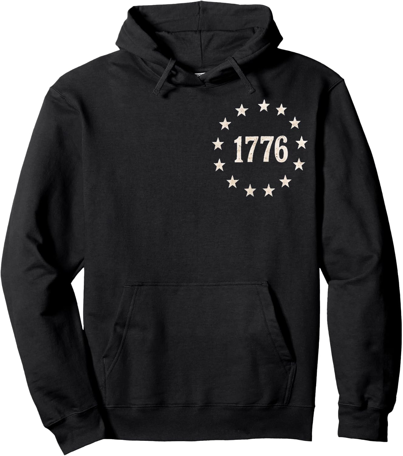 (2 Sides) 1776 We The People 250 Years 1776 2026 4th of July Hoodie - Hoodie | Black
