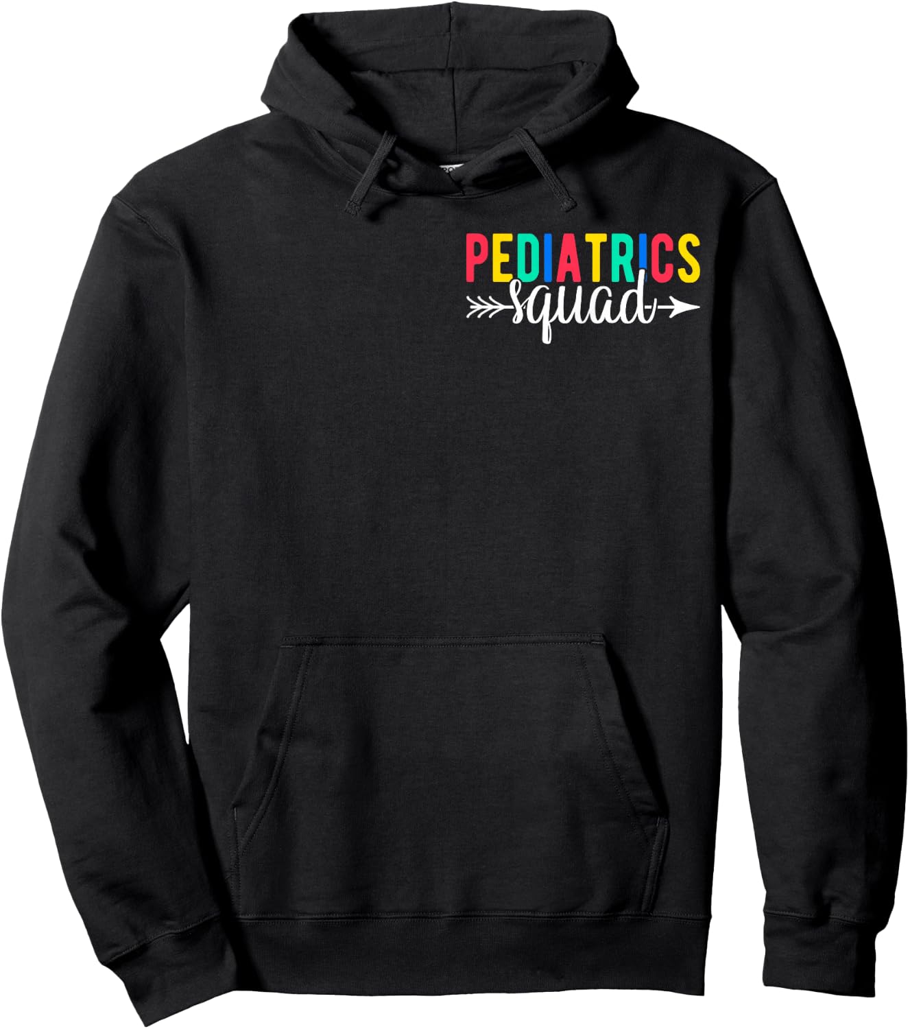 Pediatrics Squad Peds Pediatric Nurse Hoodie - Hoodie | Black