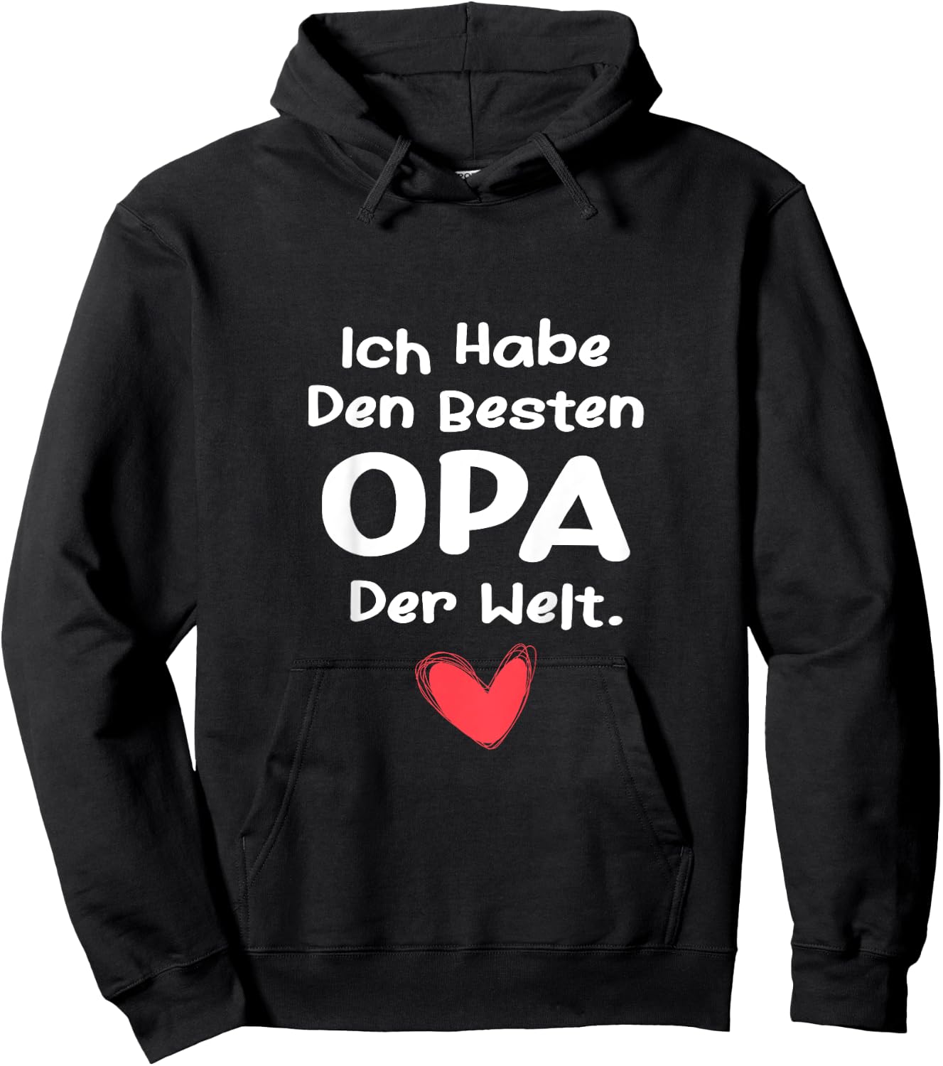 Ich habe den besten Opa der Welt Kinder Mädchen & Junge Hoodie - Hoodie | Black