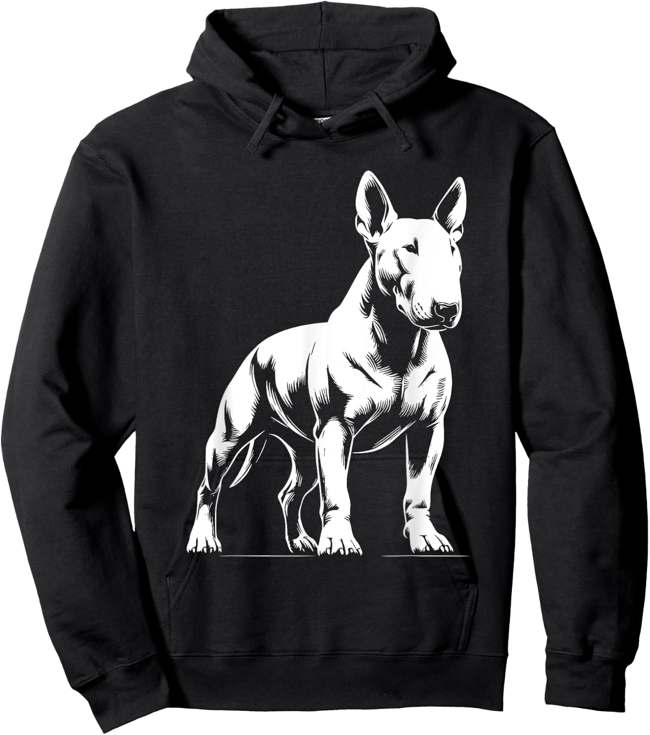 Dog Dad Mom Lover – Monochromatischer Bullterrier Hoodie - Hoodie | Black