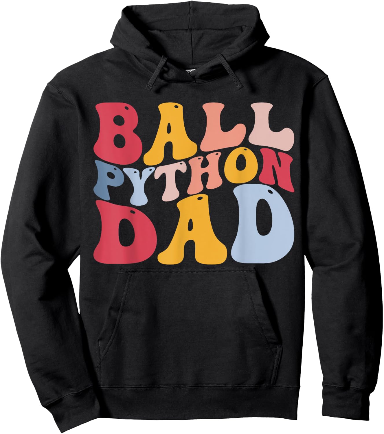 Ball Python Dad Snake Dad Hoodie - Hoodie | Black