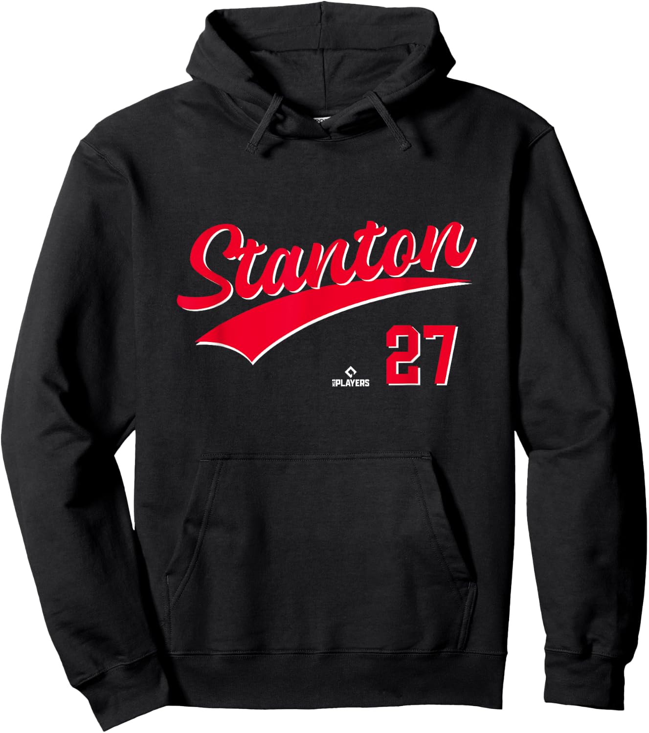 Giancarlo Stanton 27 New York Baseball Player MLBPA Hoodie - Hoodie | Black