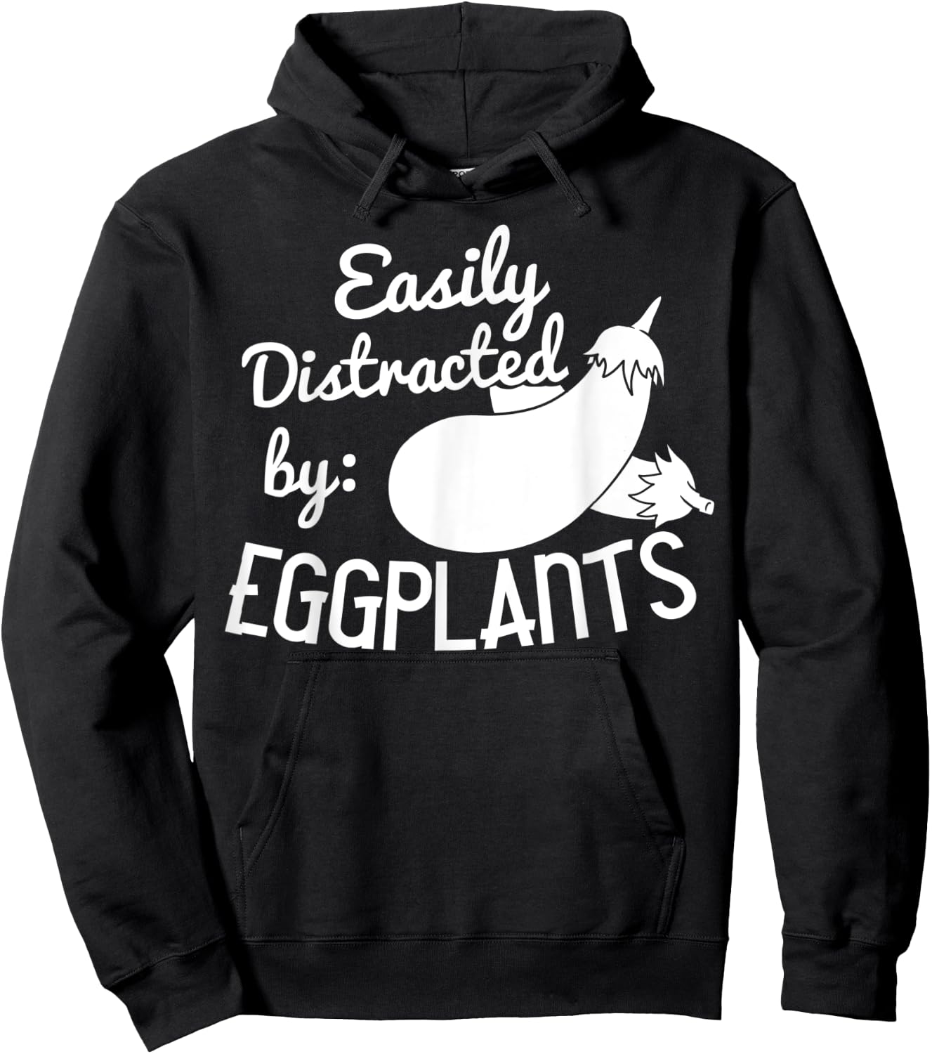 Eggplant Gift Funny Indian Parmesan Hoodie - Hoodie | Black